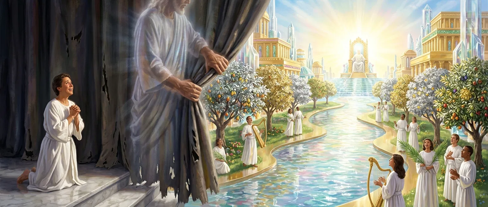 The Curtain Drawn Back on the Glory of Heaven