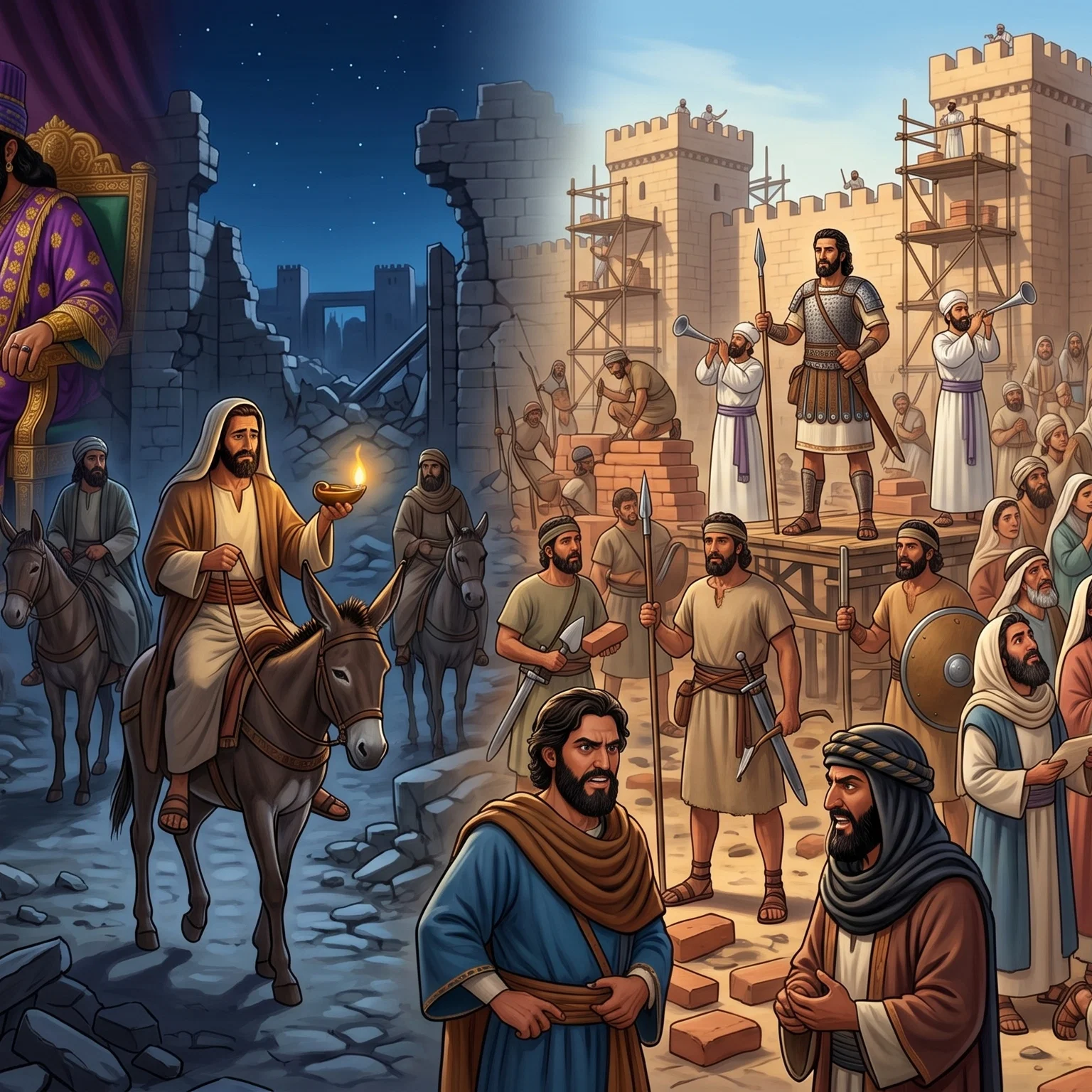 Visions of Rebuilding Jerusalem