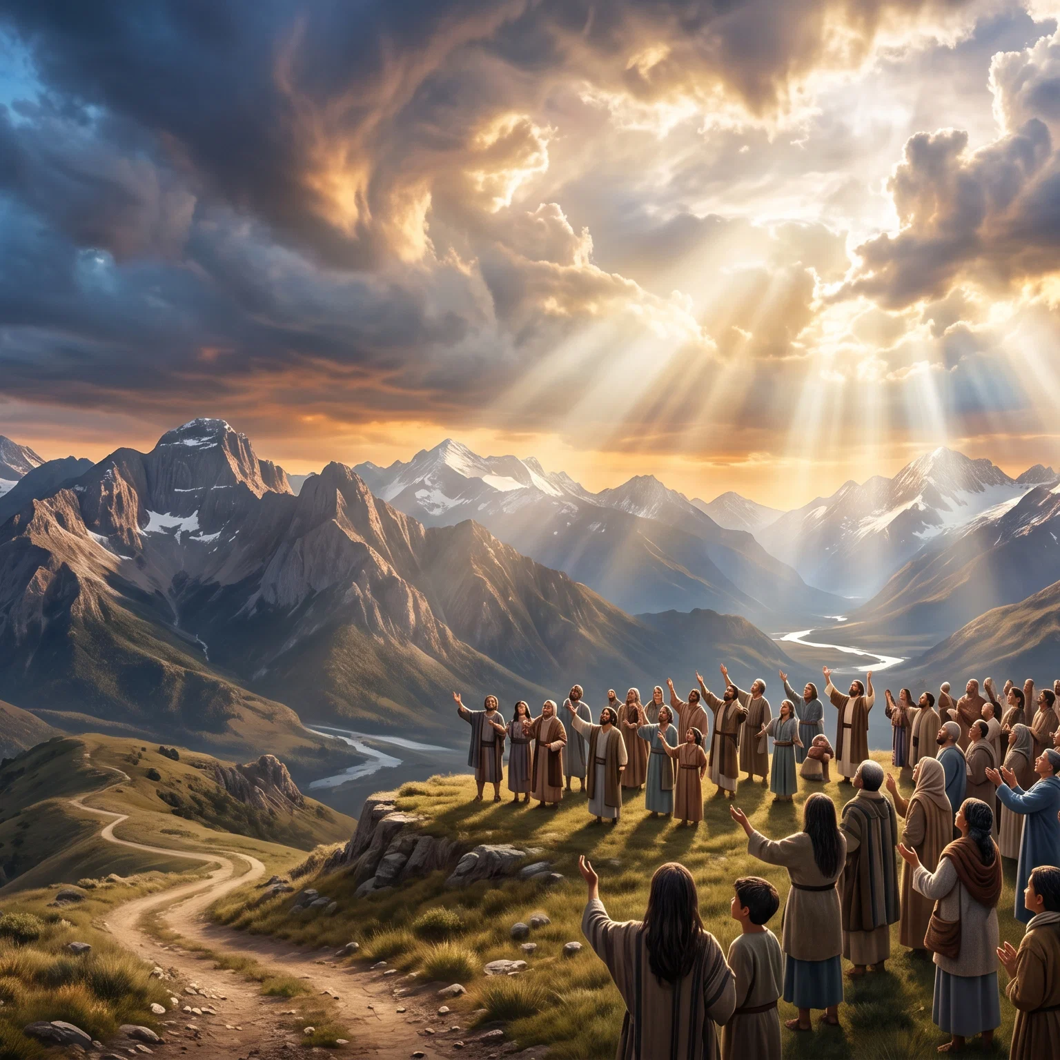 The Heavens Declare His Righteousness