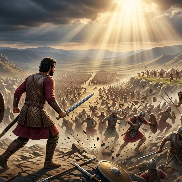 Faith Ignites the Ancient Battlefield