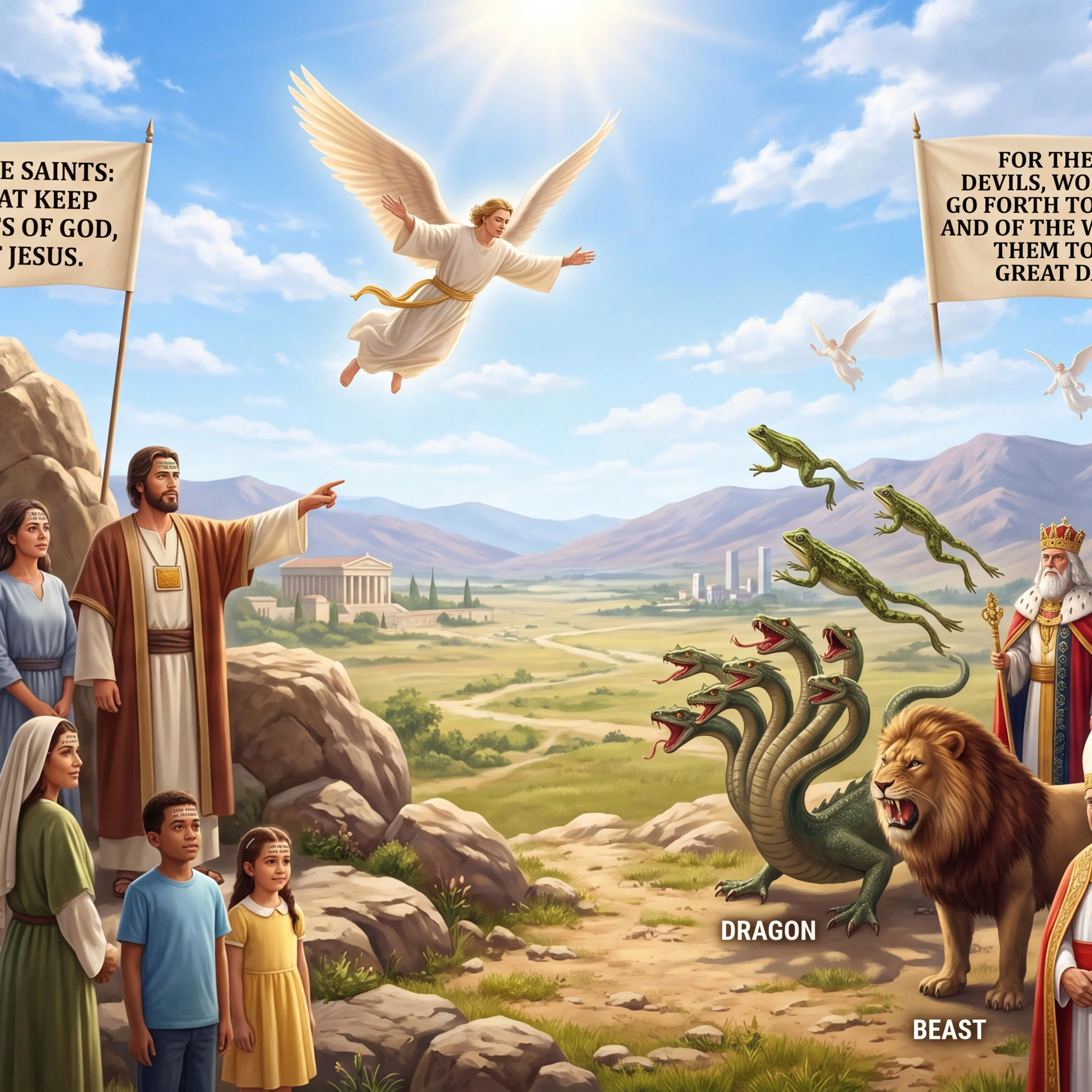 The spiritual battle of Armageddon