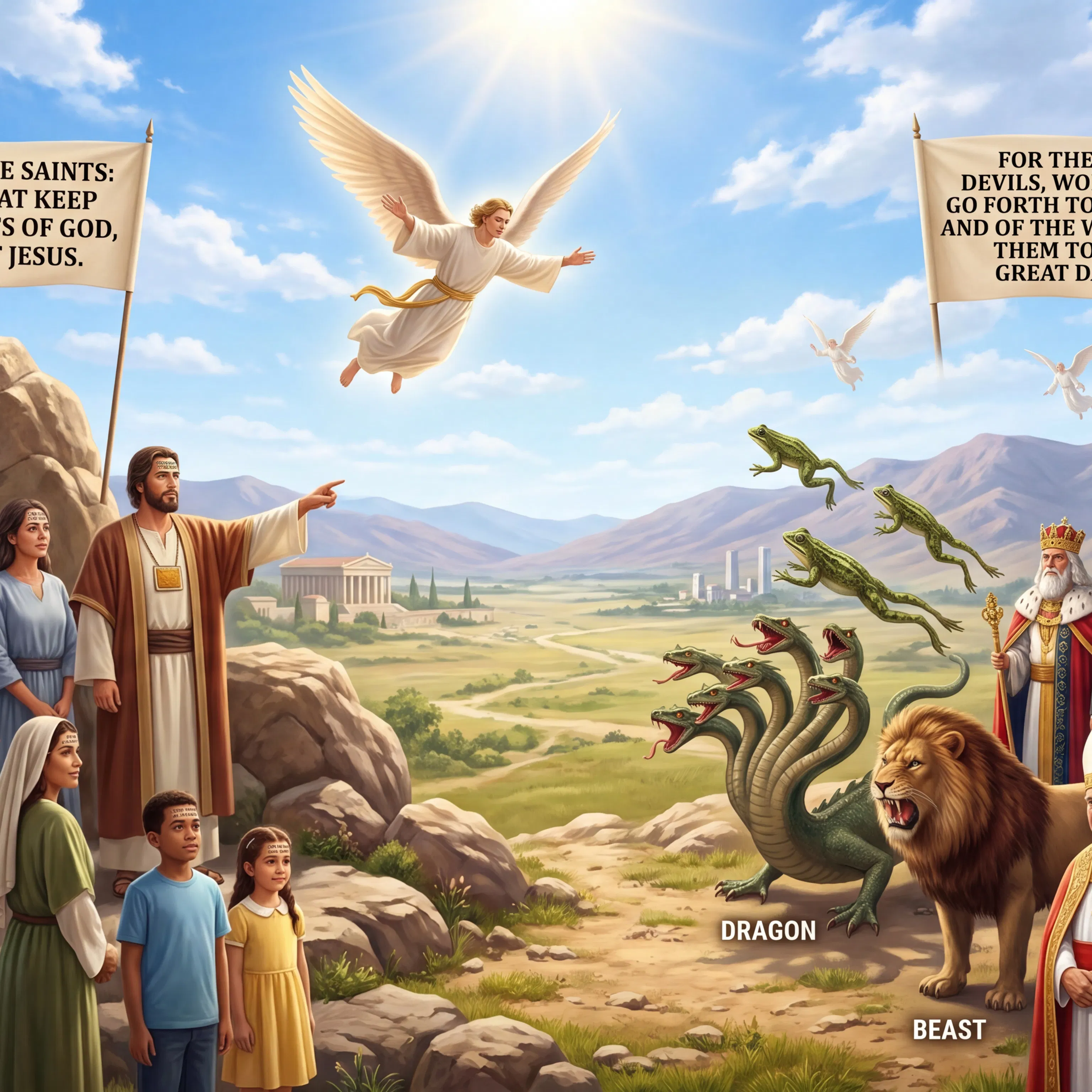 The spiritual battle of Armageddon