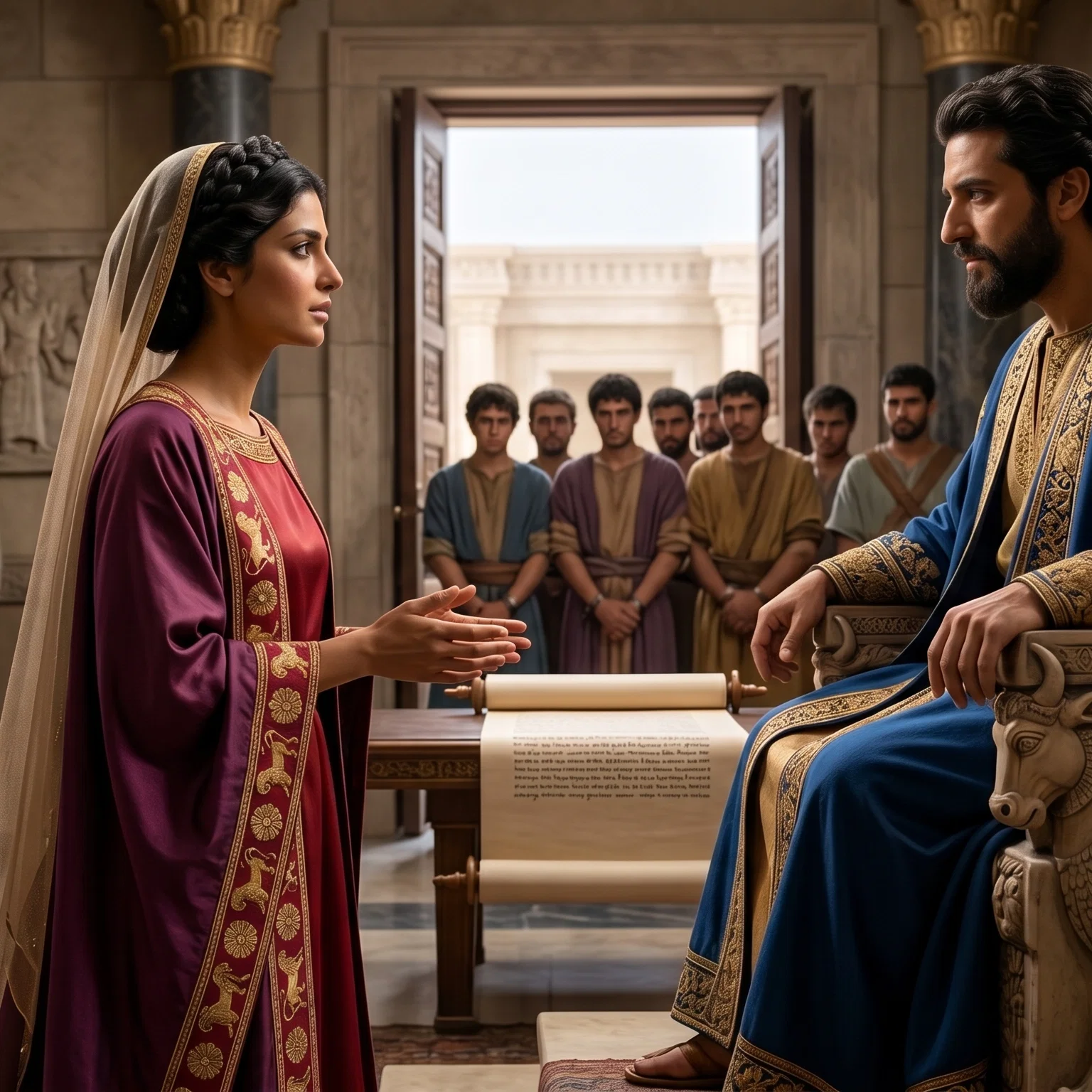 Queen Esther Seeking Justice for Her People