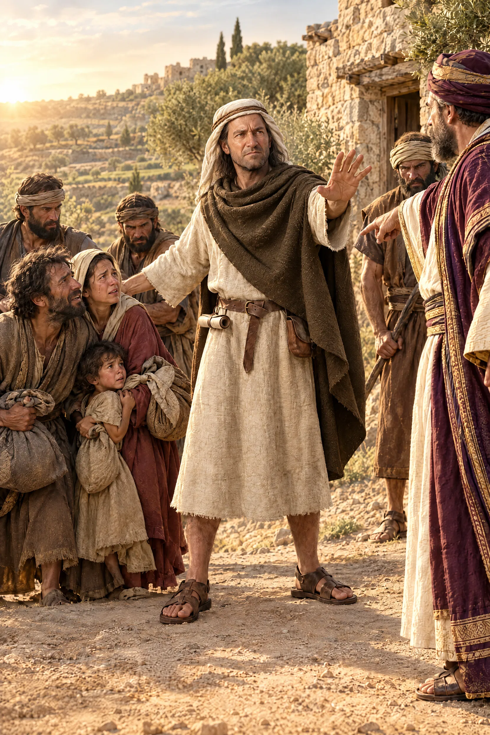Micah Confronts a Landowner Who Oppresses a Family