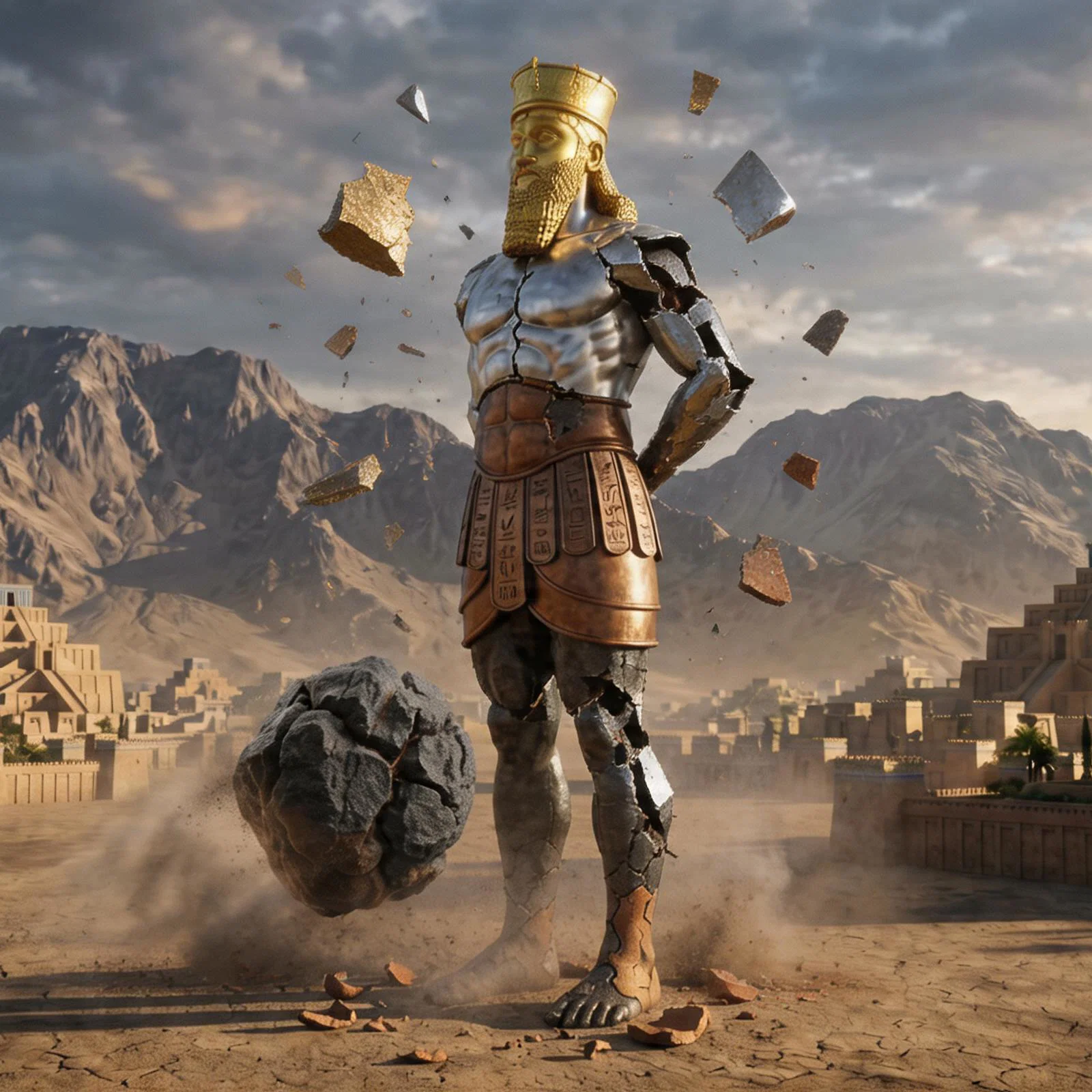 The Shattered Idol and Unbroken Stone