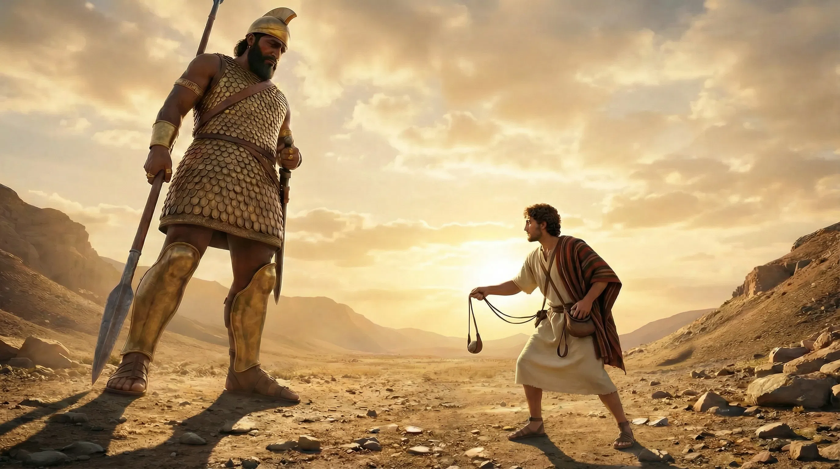 David Faces Goliath in the Valley