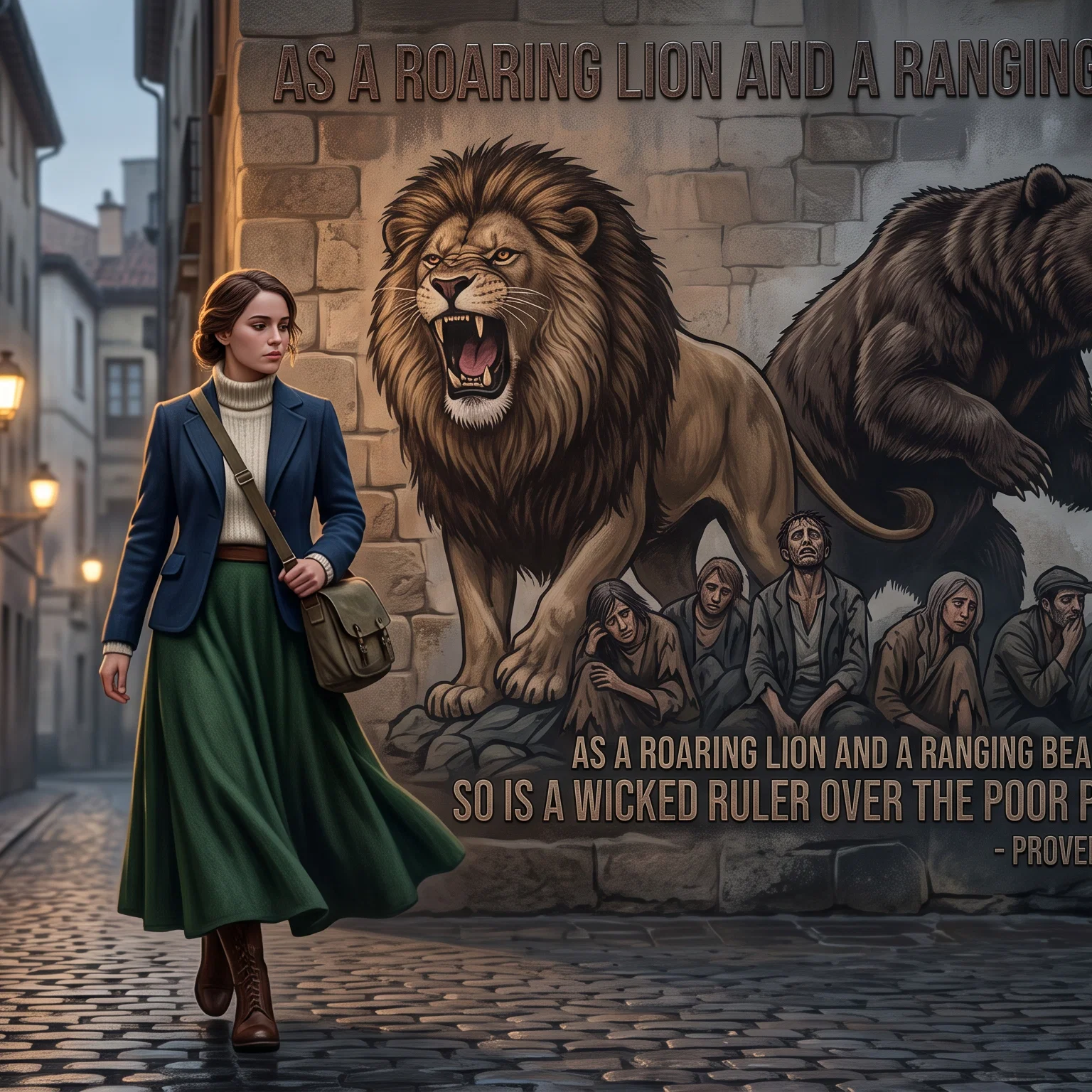 The Lion Roars at Dawn