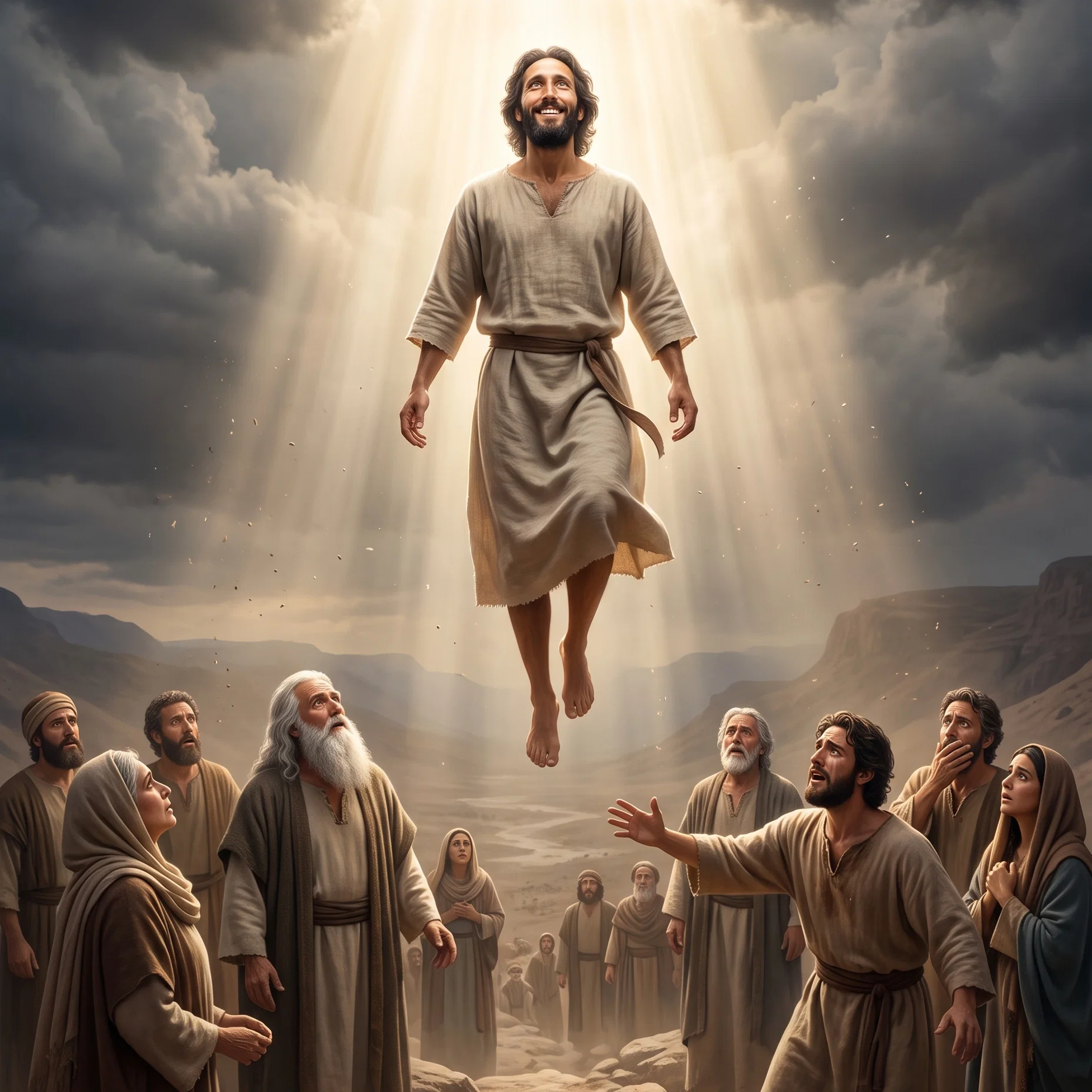 Enoch Ascending Into Eternal Light