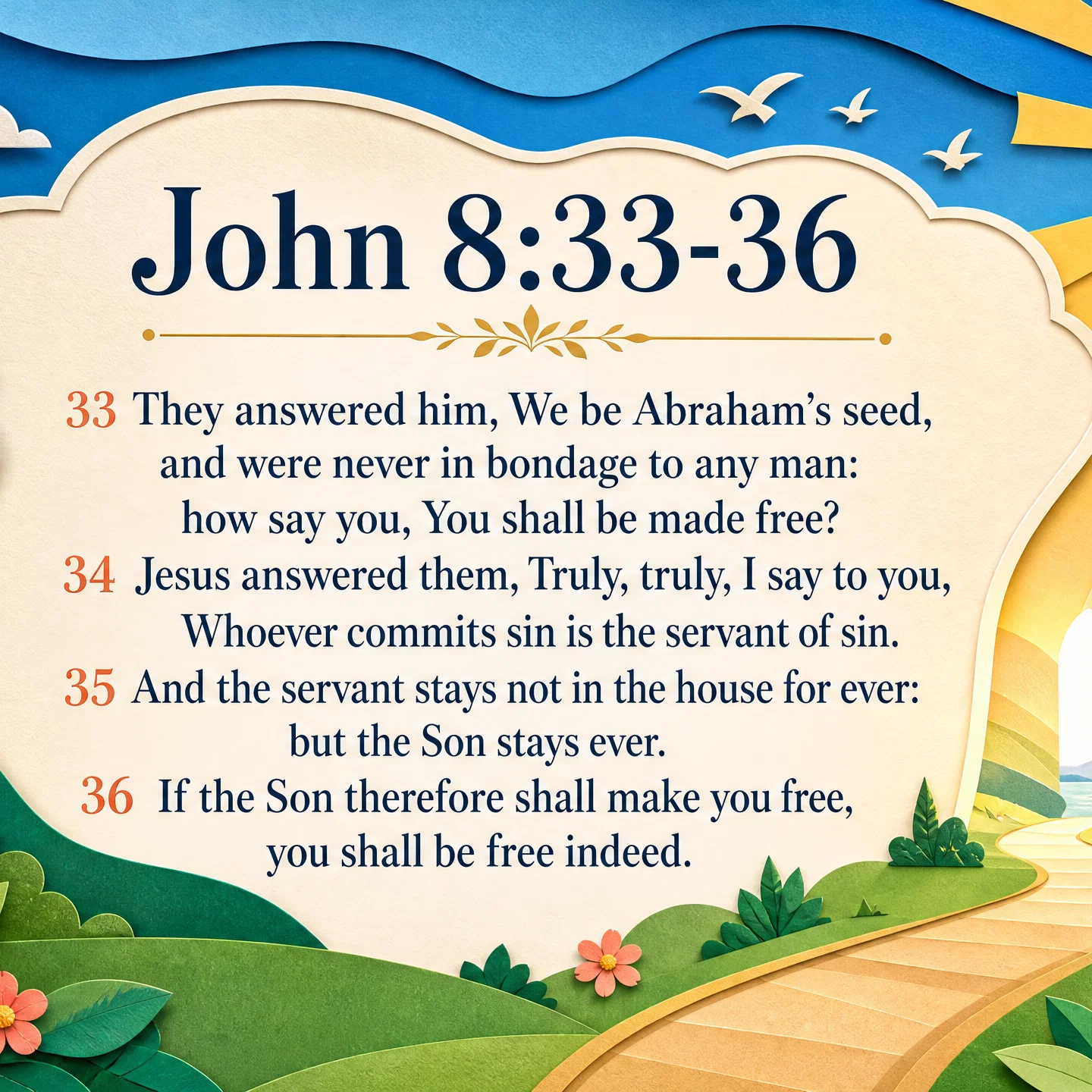 The Promise of True Spiritual Freedom