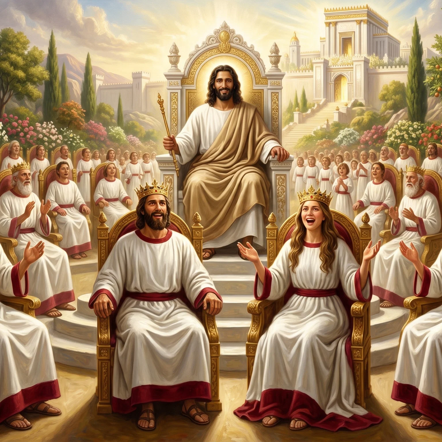 The Faithful Martyrs in Eternal Light