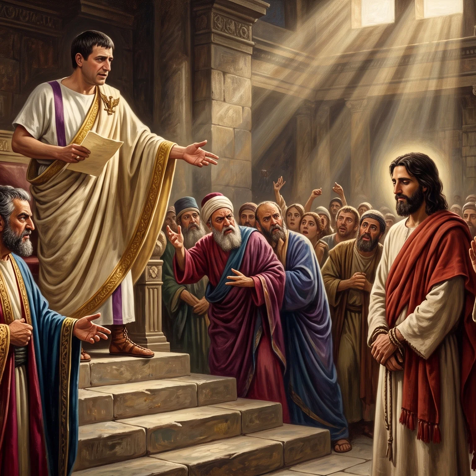Pilate Finds No Guilt Within