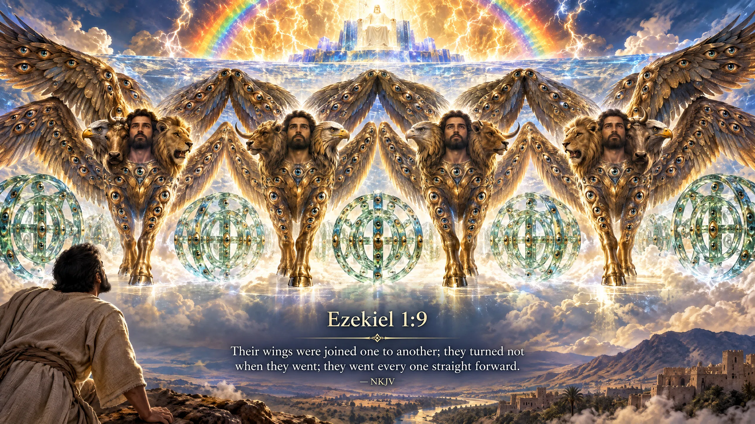 The Celestial Vision of Living Creatures