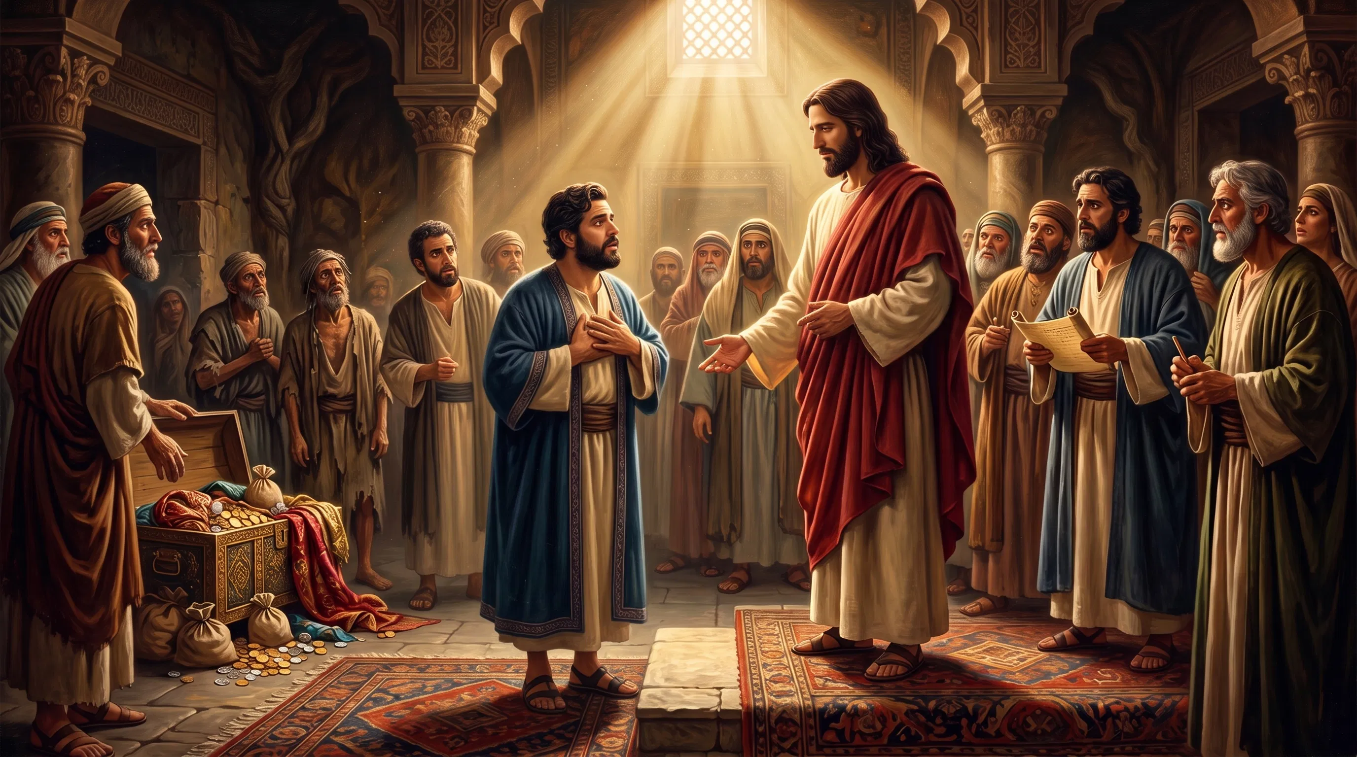 Salvation Comes to Zacchaeus Home