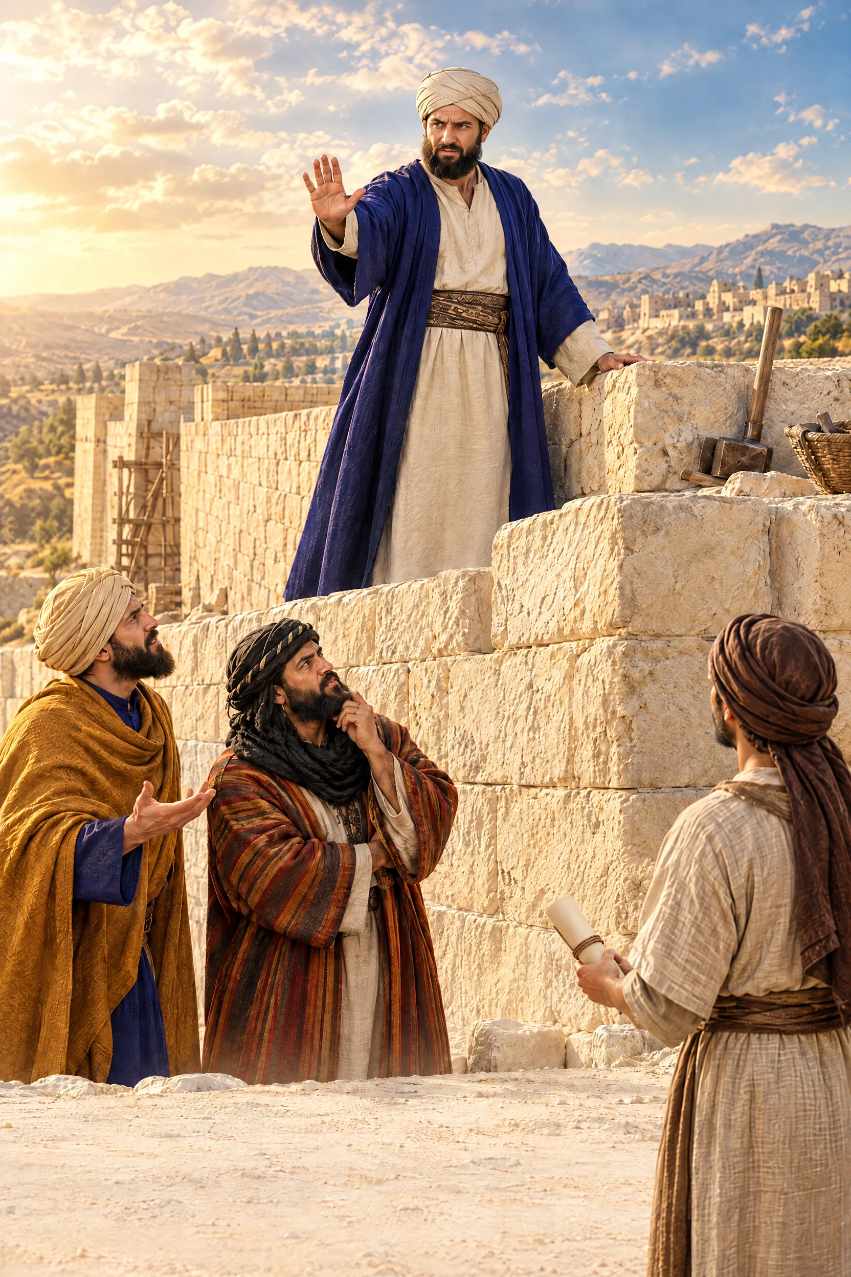 Nehemiah Answers Sanballat From the Wall