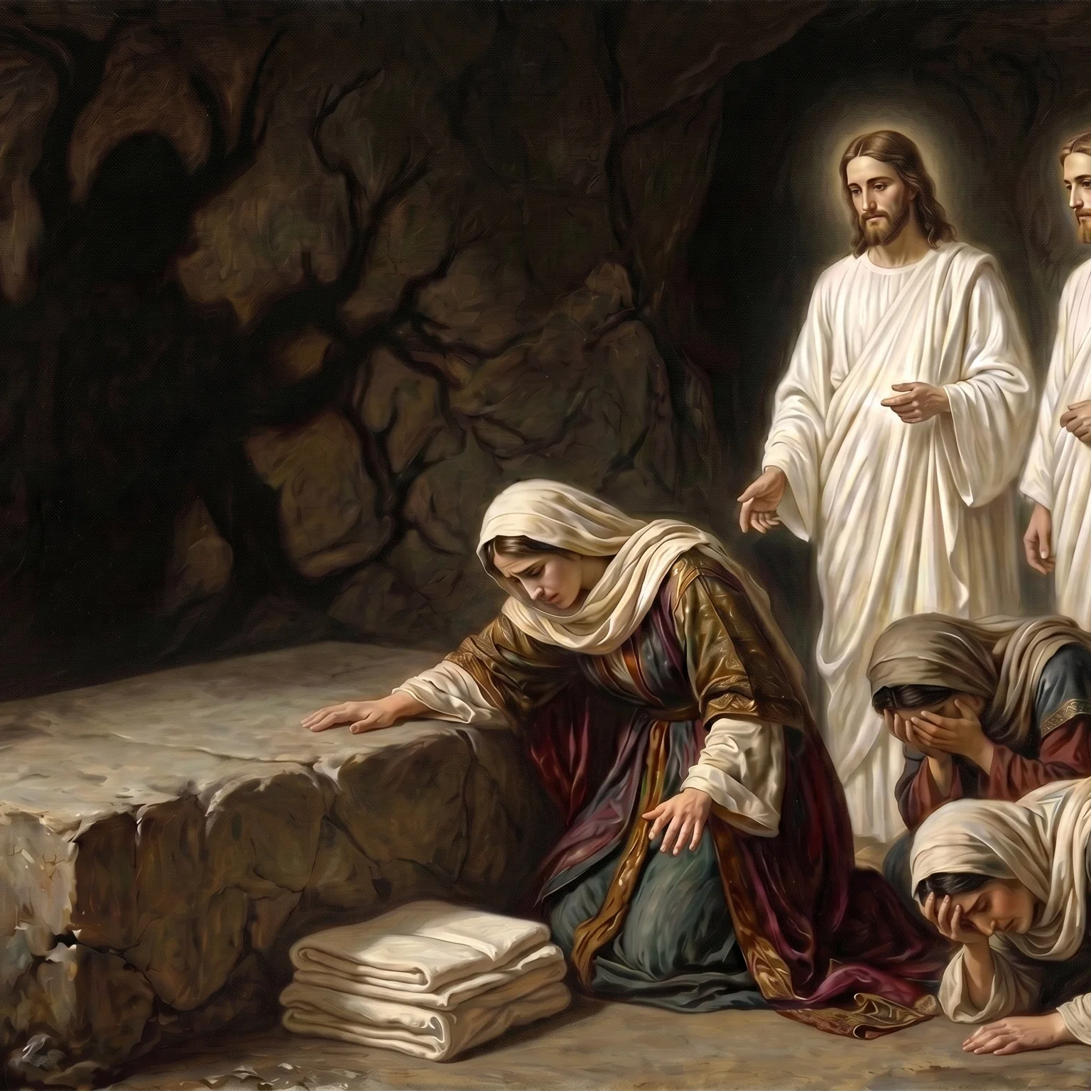 The Resurrected Savior Encountering Mary