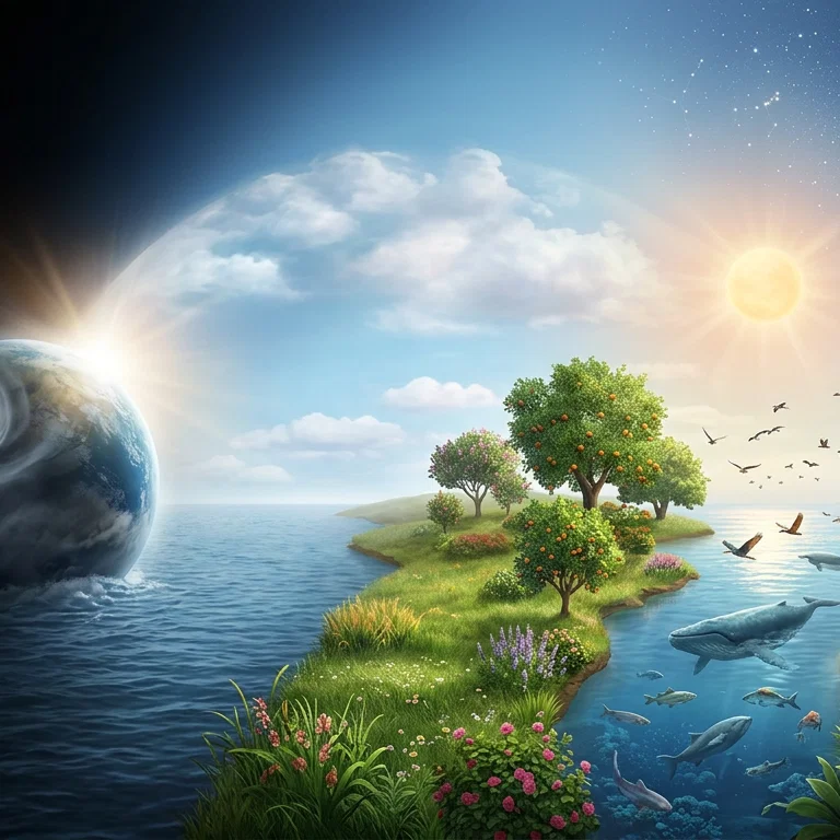 The Dawn of Divine Creation