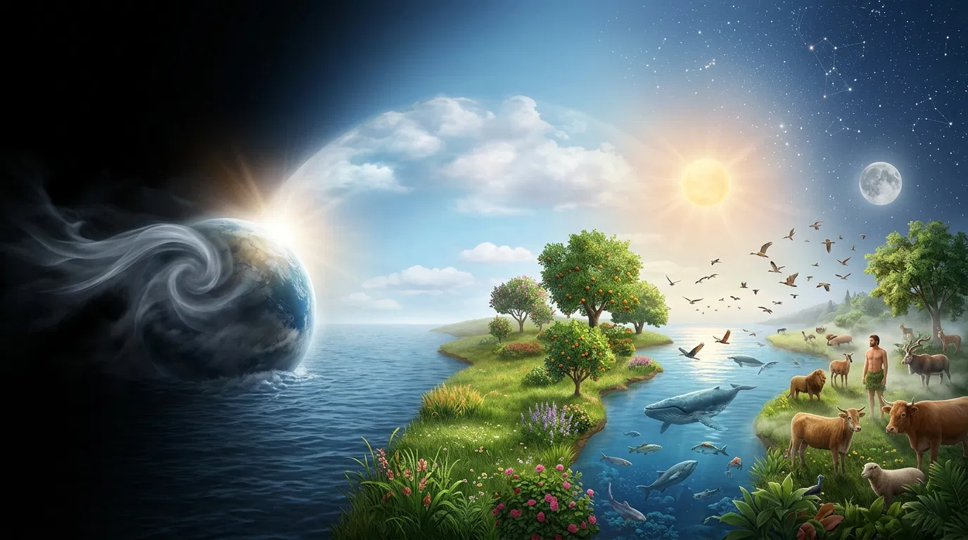 The Dawn of Divine Creation