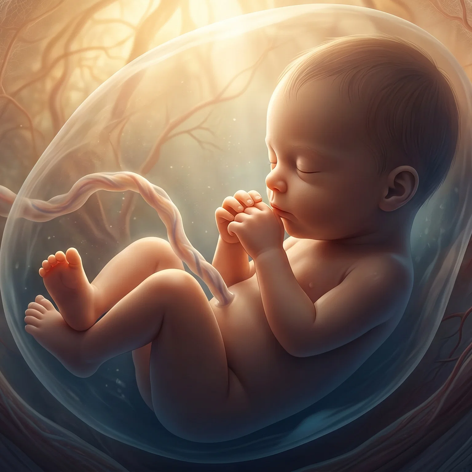 Divine Weaving Within the Womb