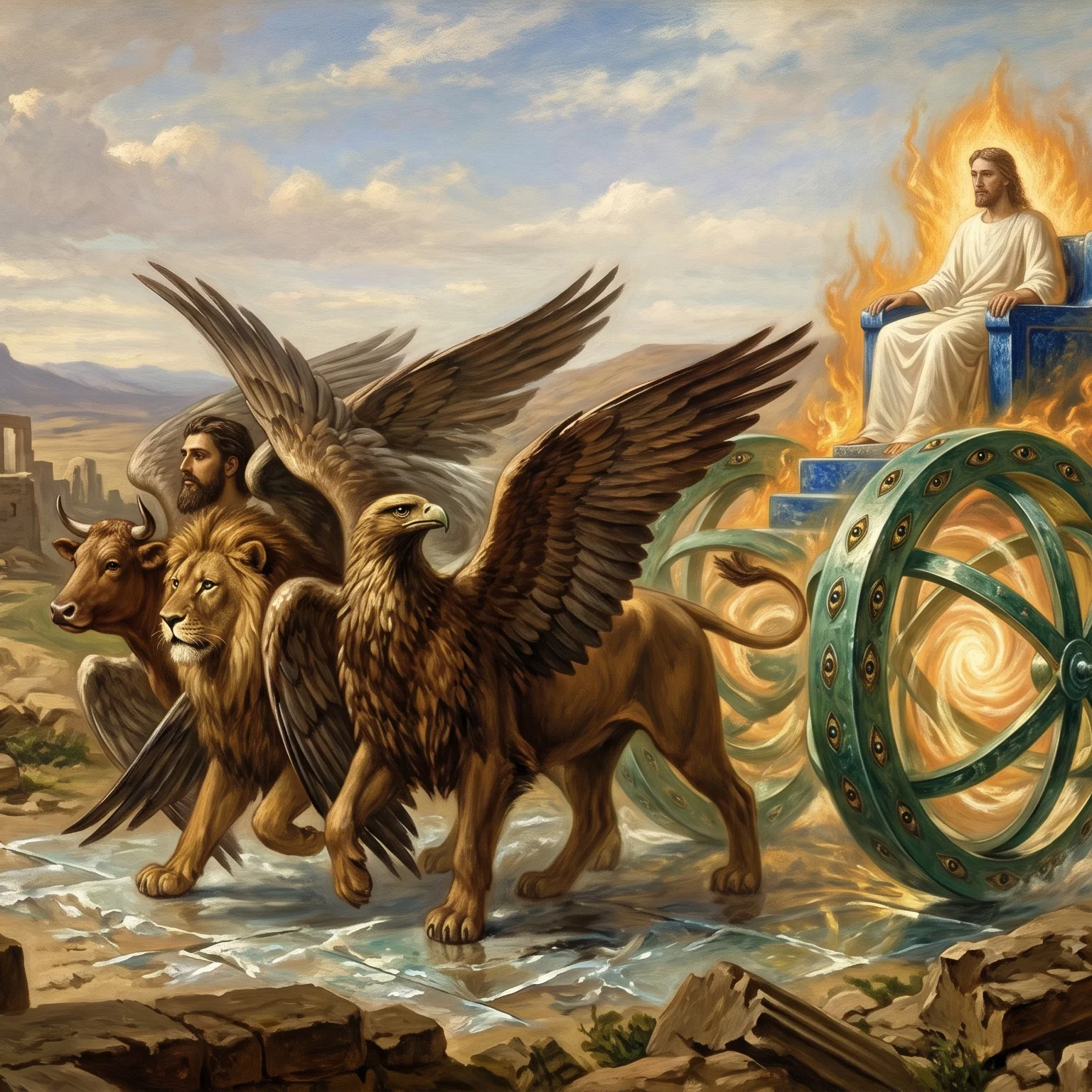Ezekiel's Vision of the Living Creatures