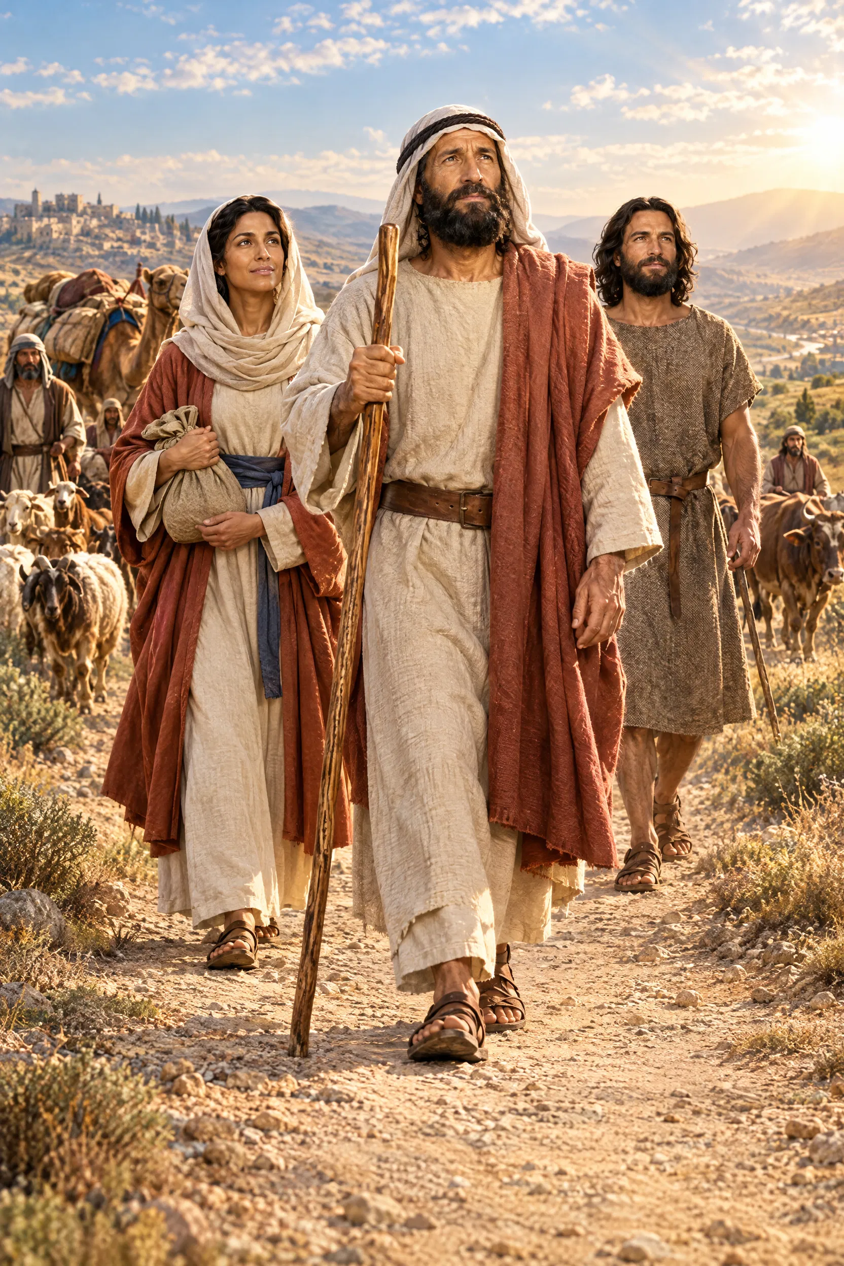 Abram Leaves Haran for Canaan