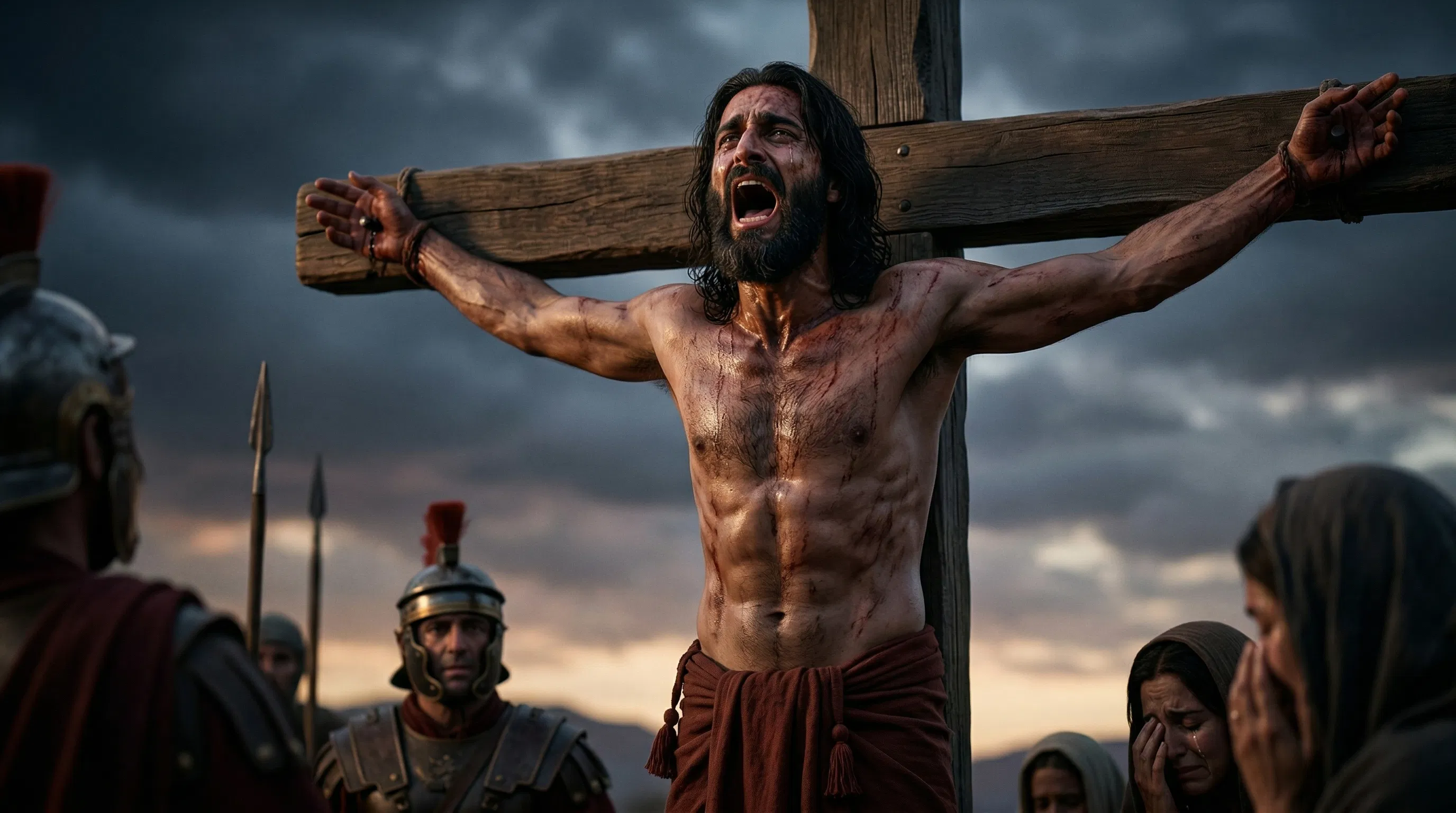 Jesus Cries Out from the Cross