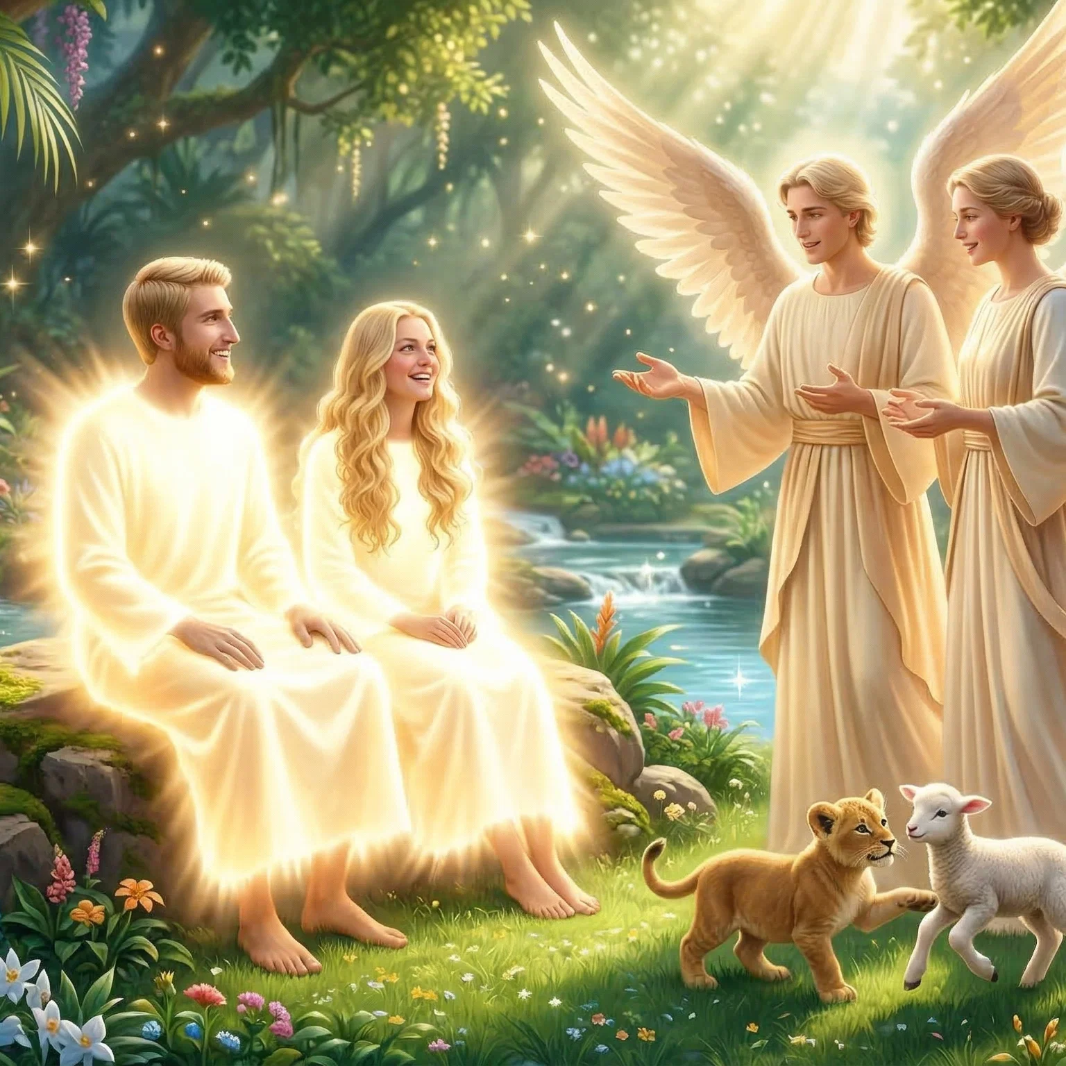 Divine Wisdom in the Garden of Eden