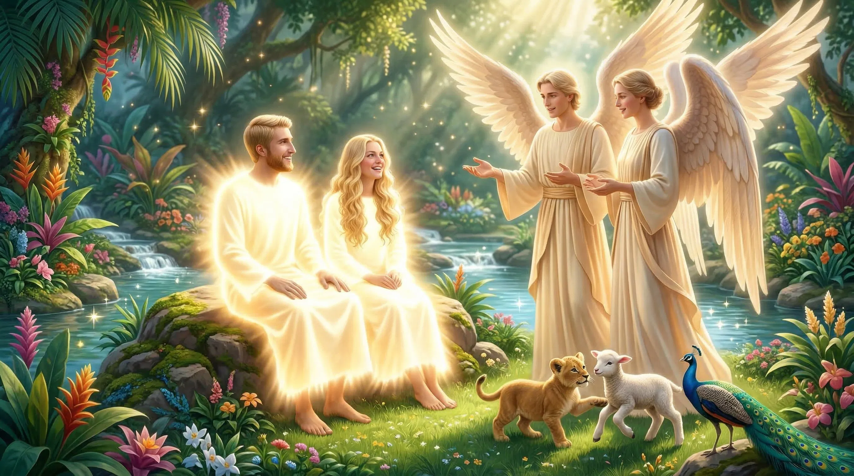 Divine Wisdom in the Garden of Eden