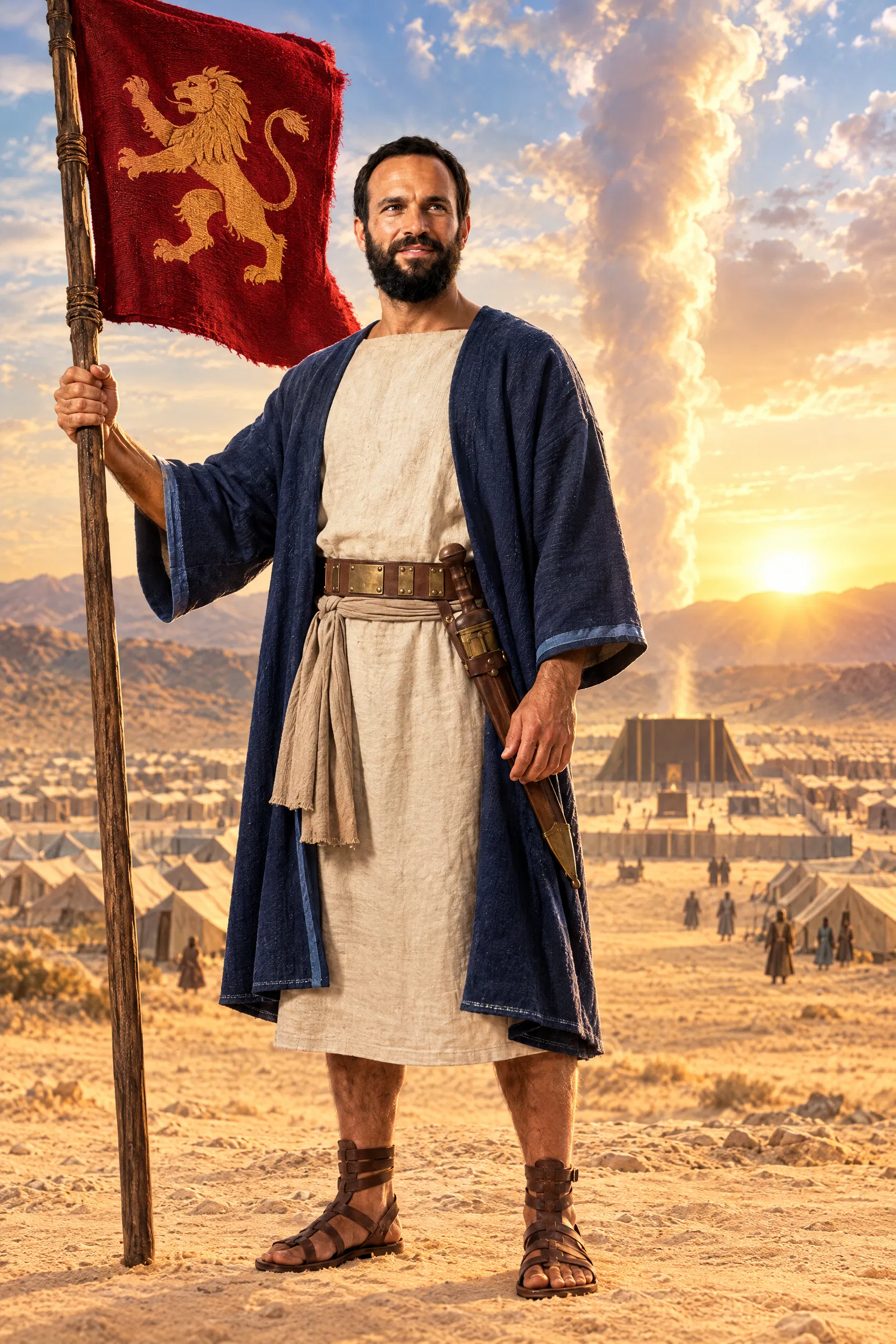 Nahshon Raises the Banner of Judah