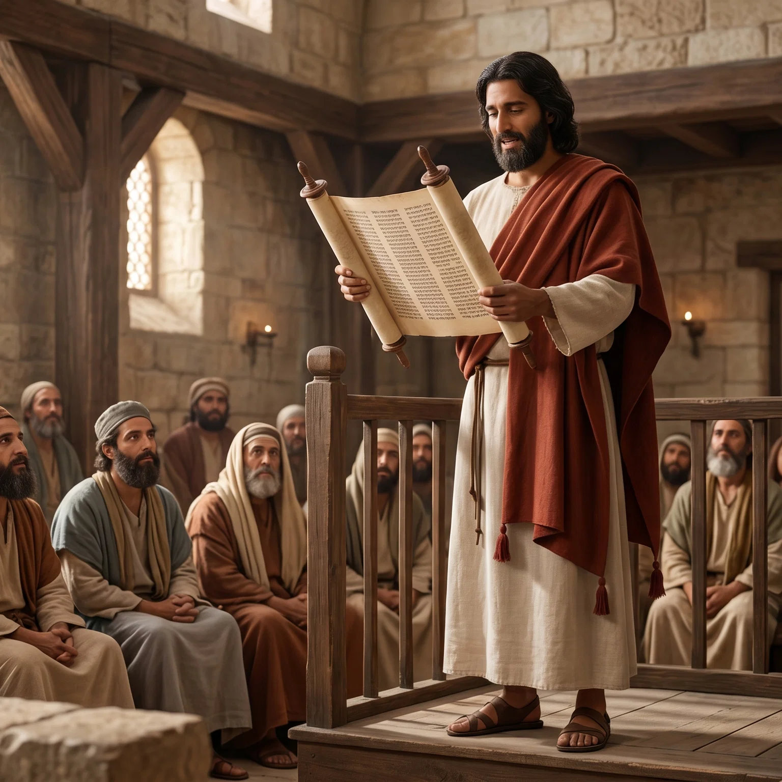 The Sabbath Reading at Nazareth Synagogue