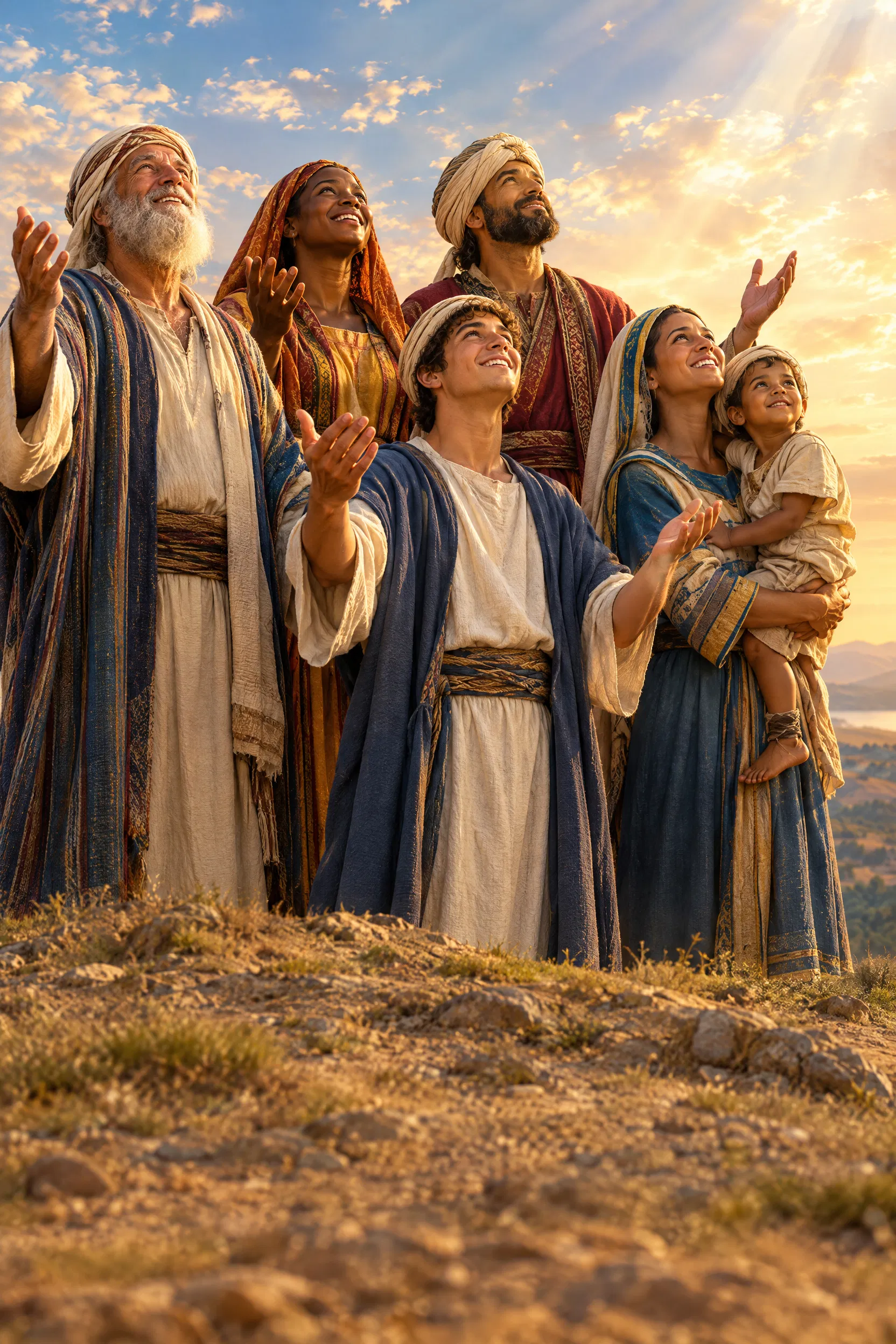 People of Many Nations Praise the LORD