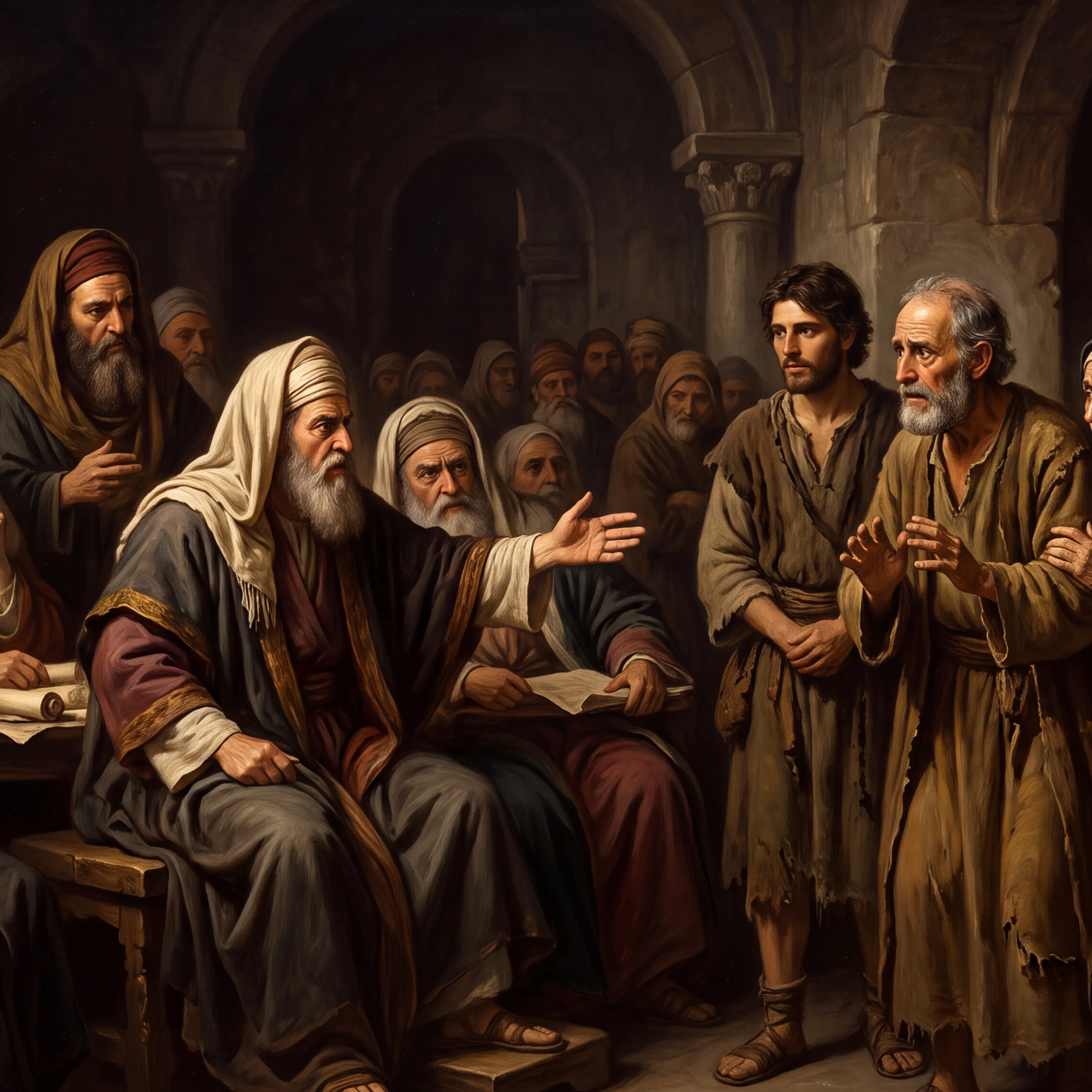 Pharisees Question the Parents of the Blind Man