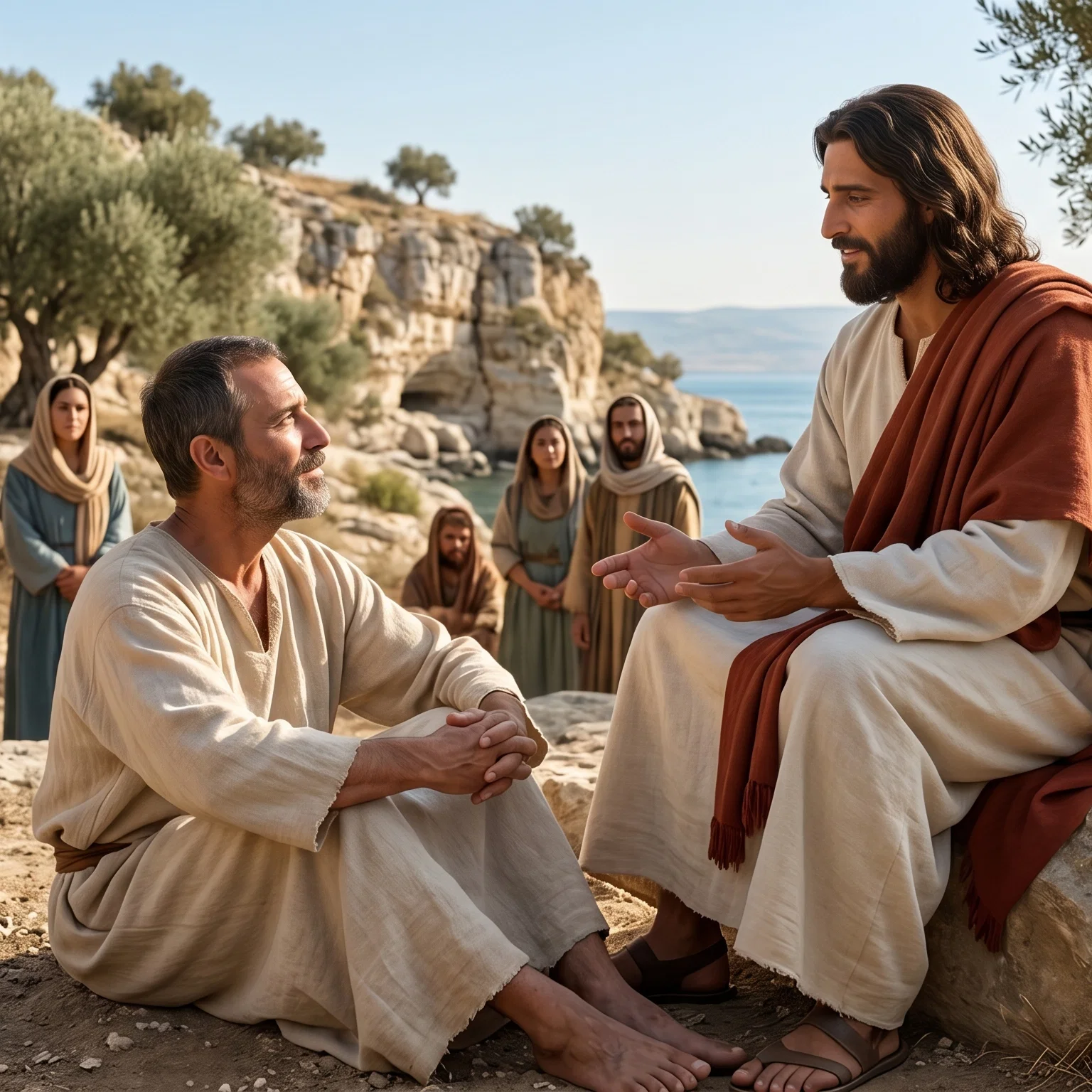 Peace Found at the Master's Feet