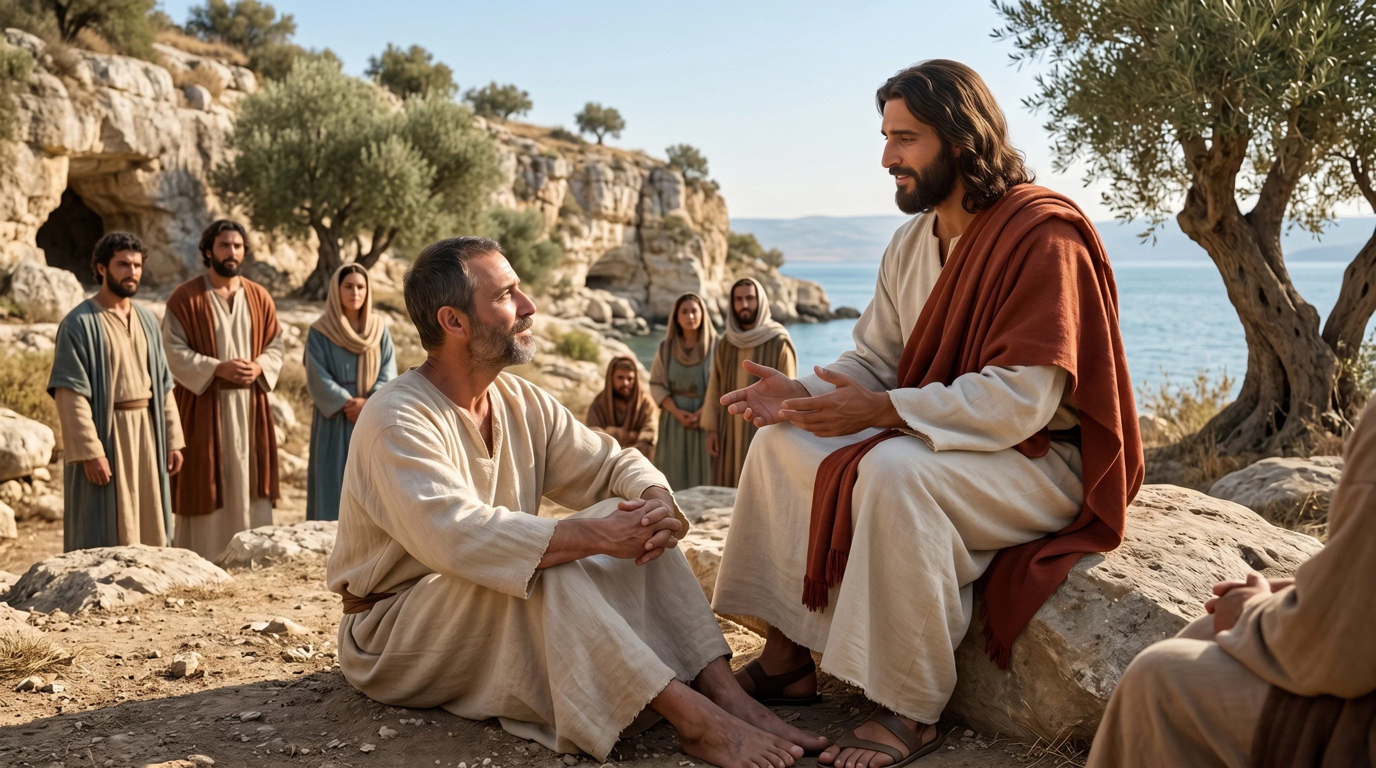 Peace Found at the Master's Feet
