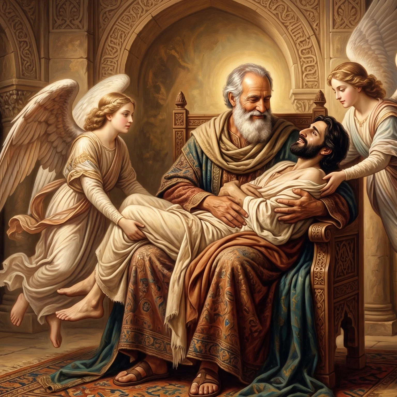 The Poor Man Carried to Paradise?