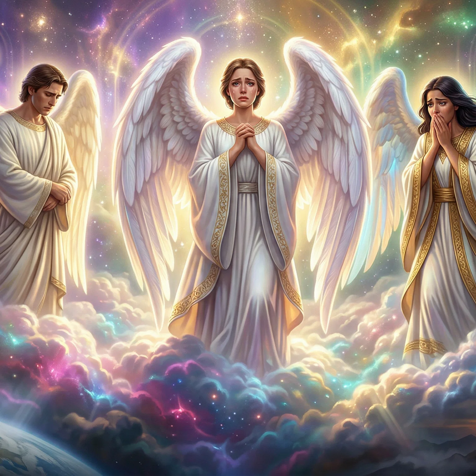 Angelic Witness of the Crucifixion