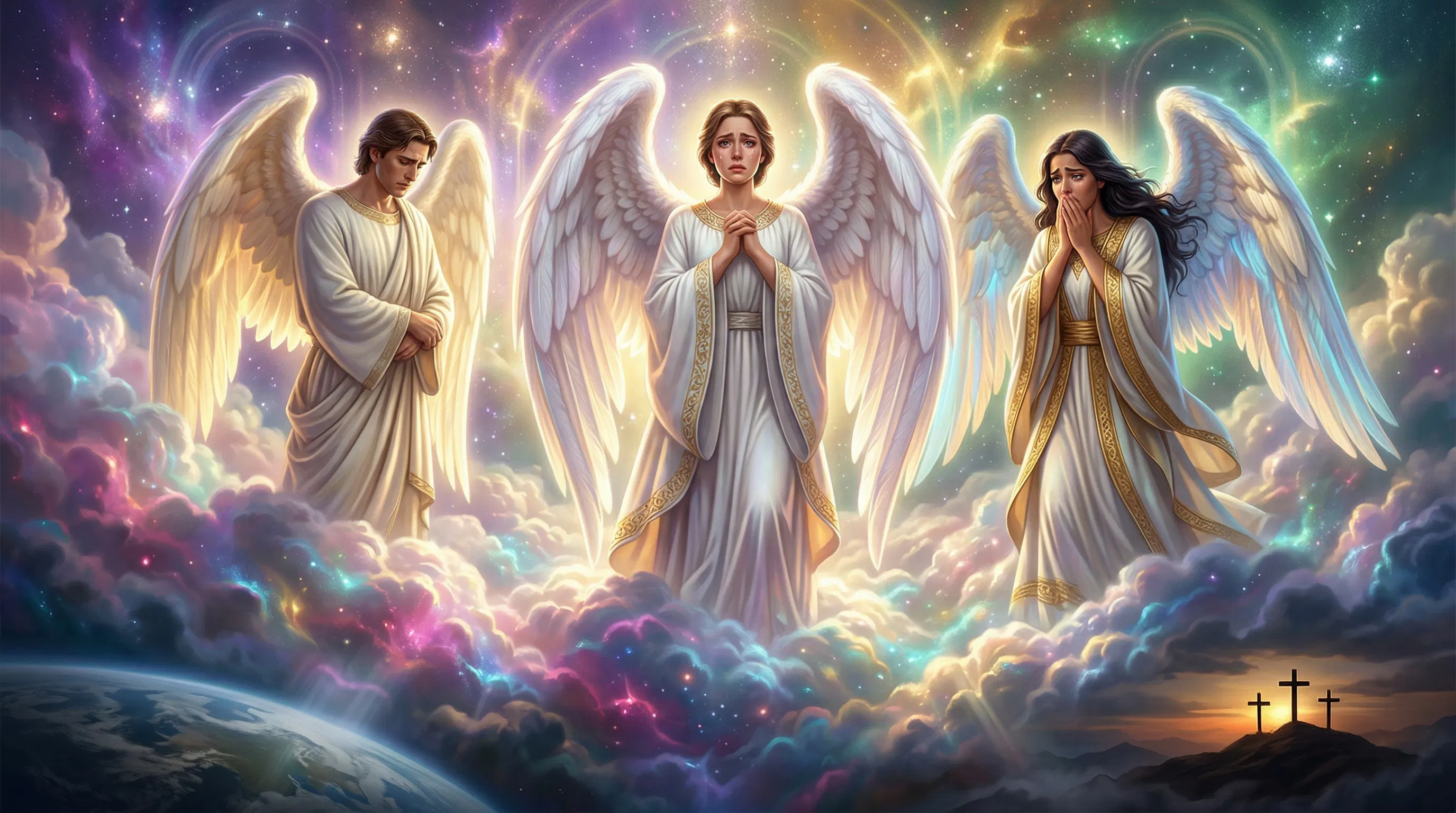 Angelic Witness of the Crucifixion