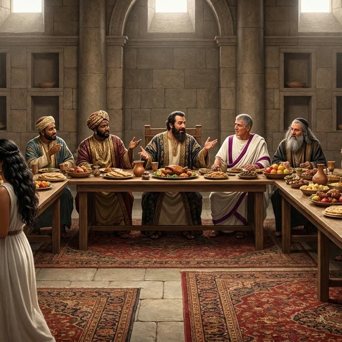 invitation to a feast with the pharisee