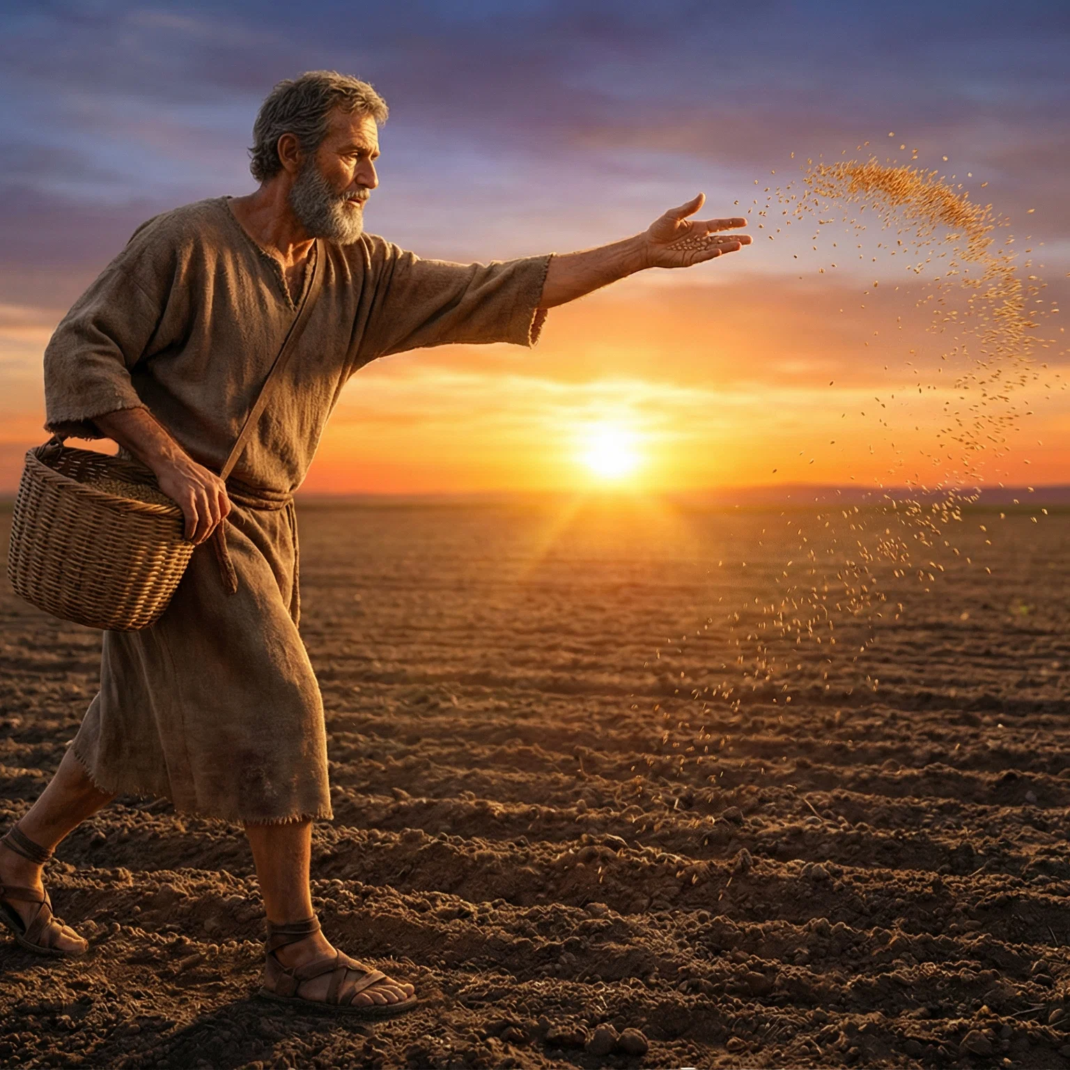 The Parable of the Sower at Sunrise
