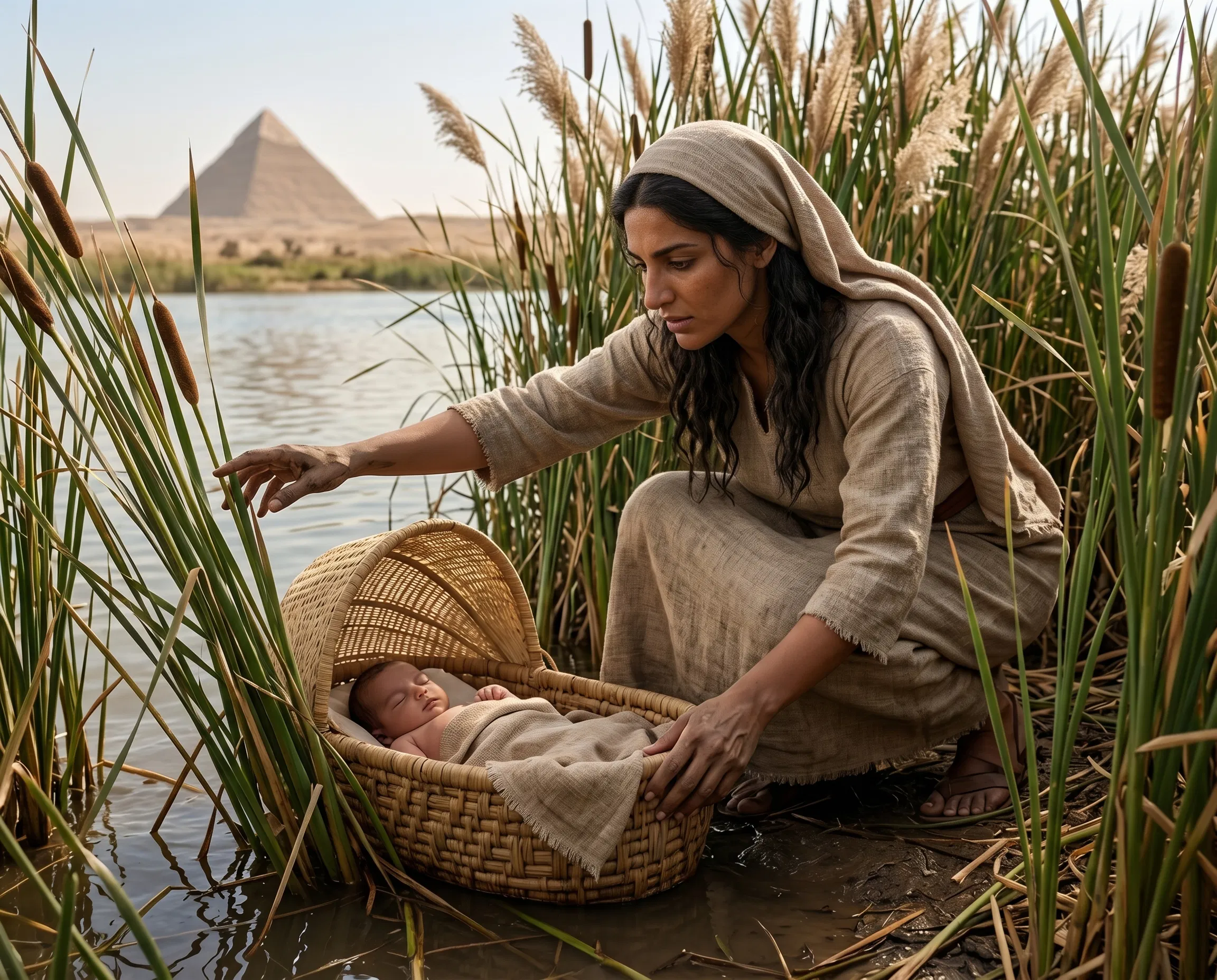 Jochebed's Sacred Secret in the Reeds