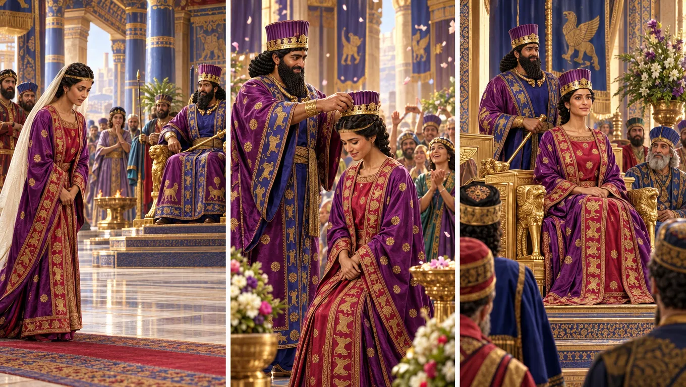 Esther Is Crowned Queen in the Persian Court