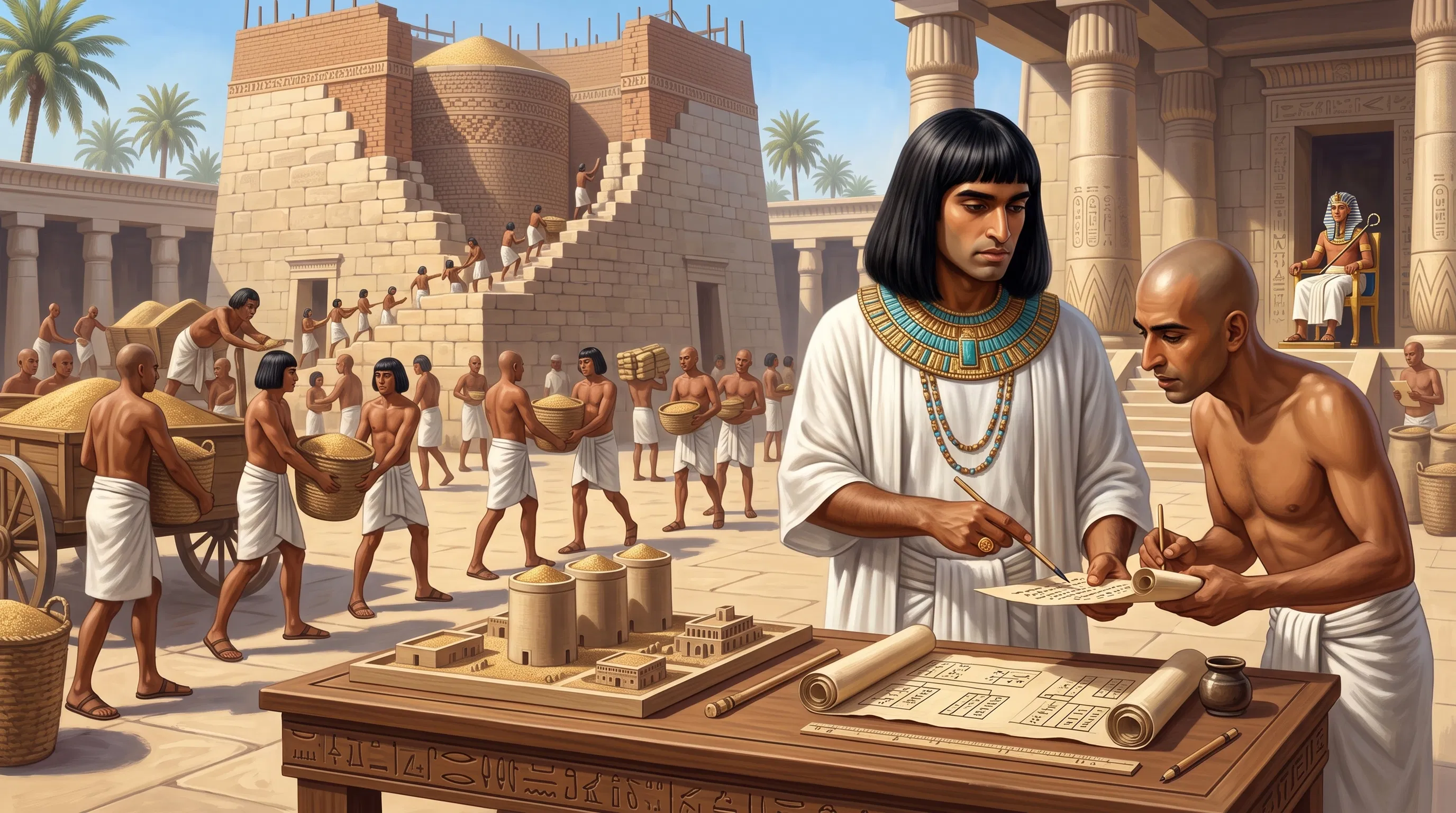 The Steward of Egypt's Abundant Harvest
