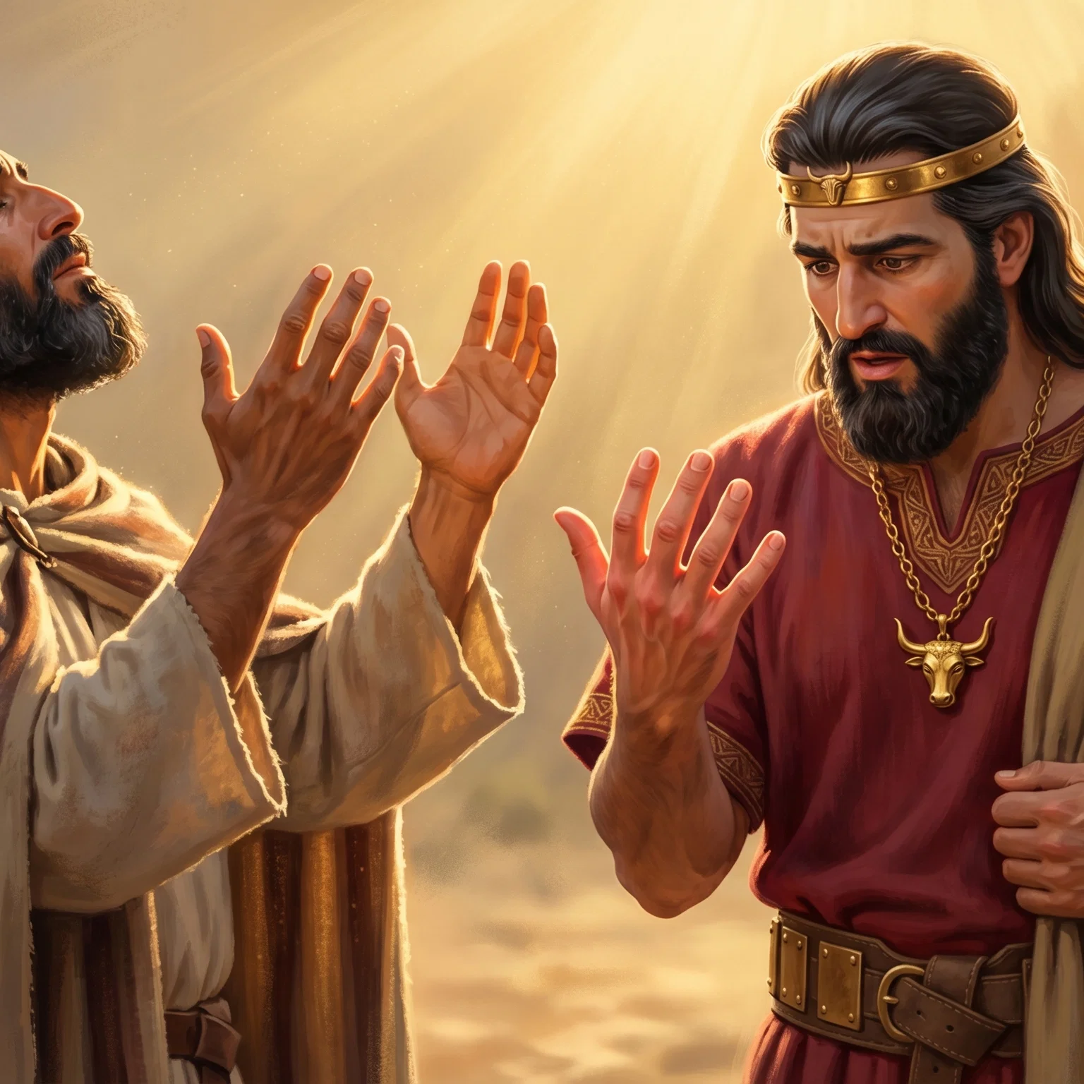 The Restoration of Jeroboam's Hand