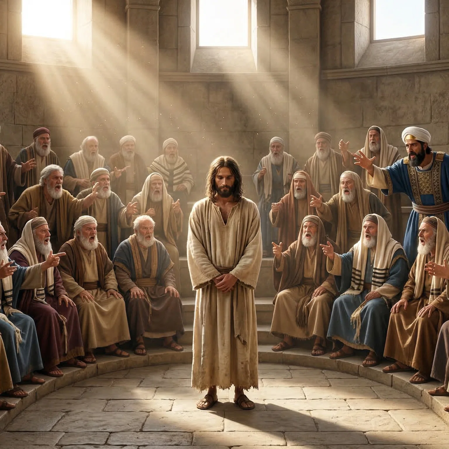 Jesus Before the Sanhedrin