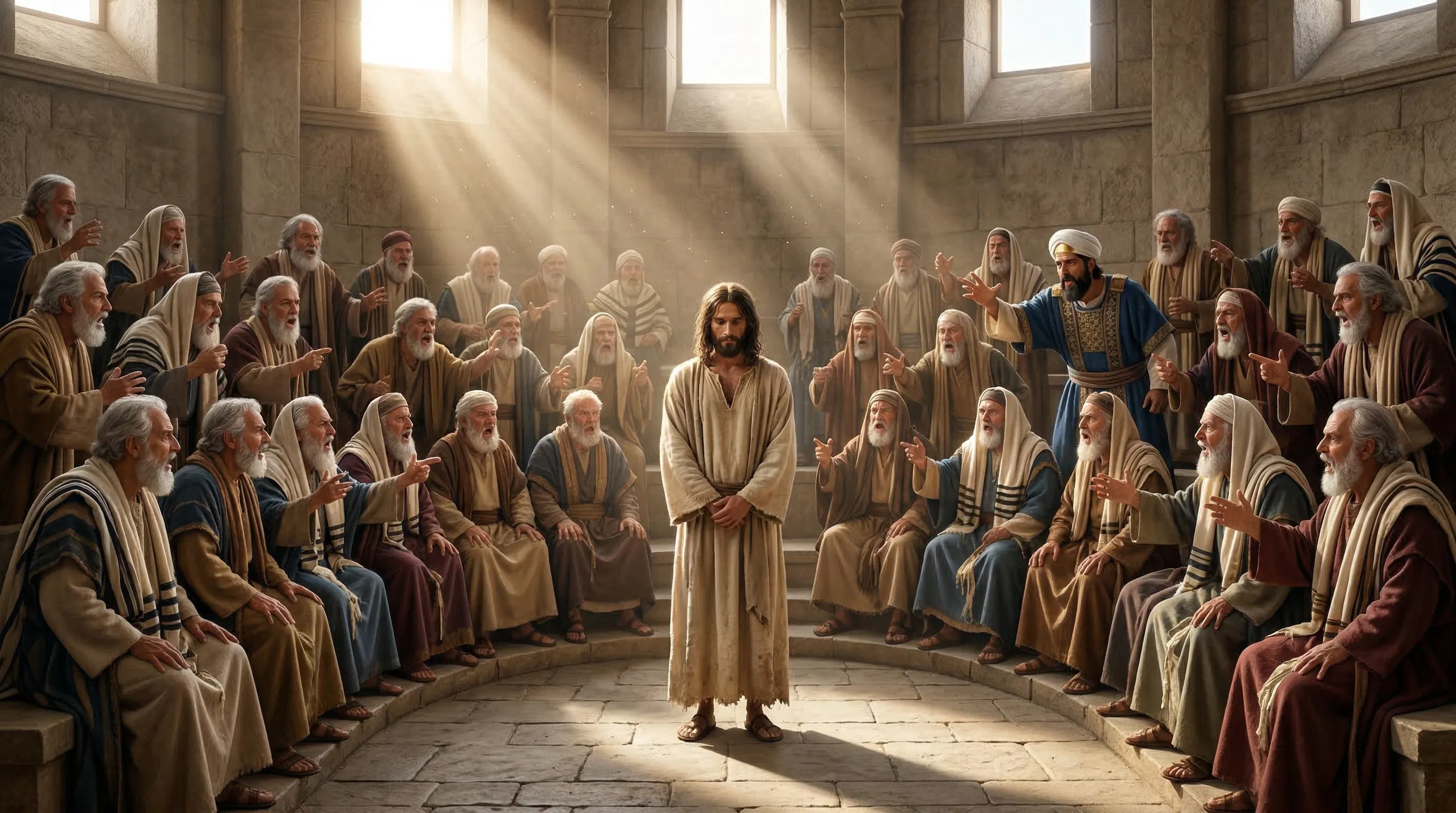 Jesus Before the Sanhedrin