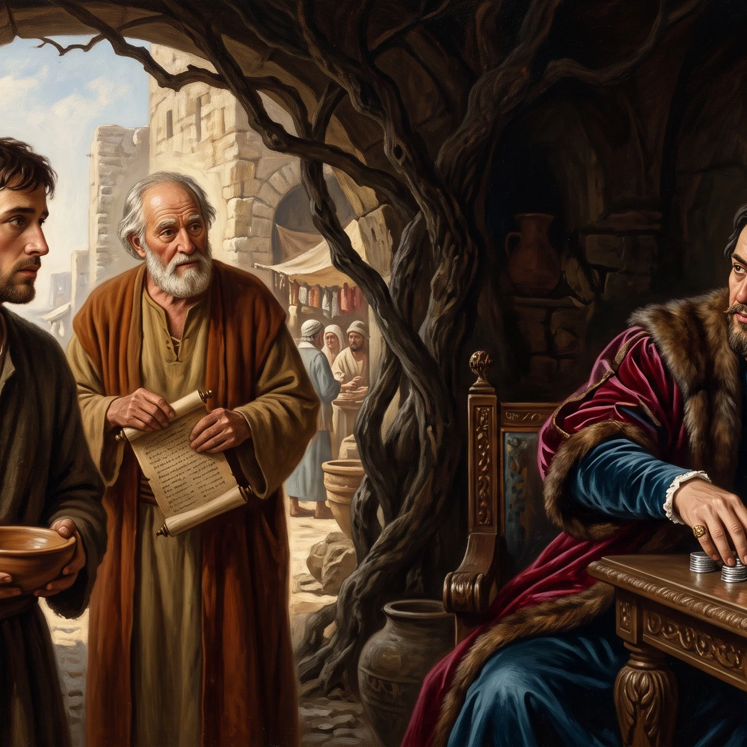 Choosing Between God and Earthly Wealth