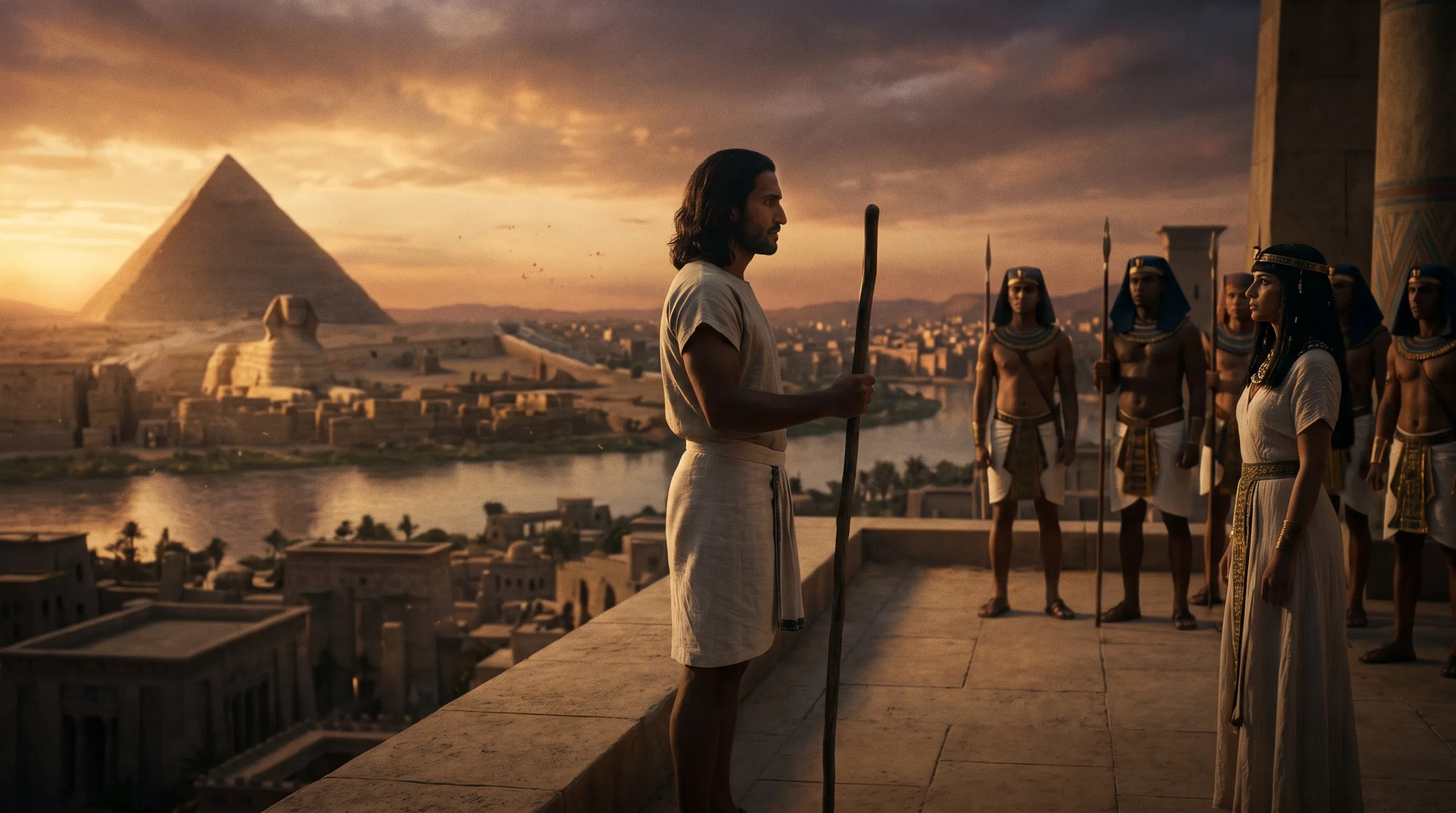 Moses Choosing Faith Over Earthly Royalty