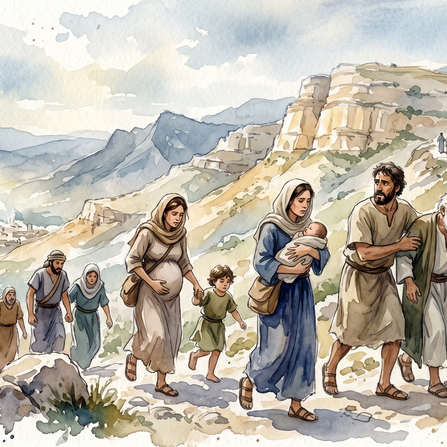 The Urgent Flight Into The Mountains