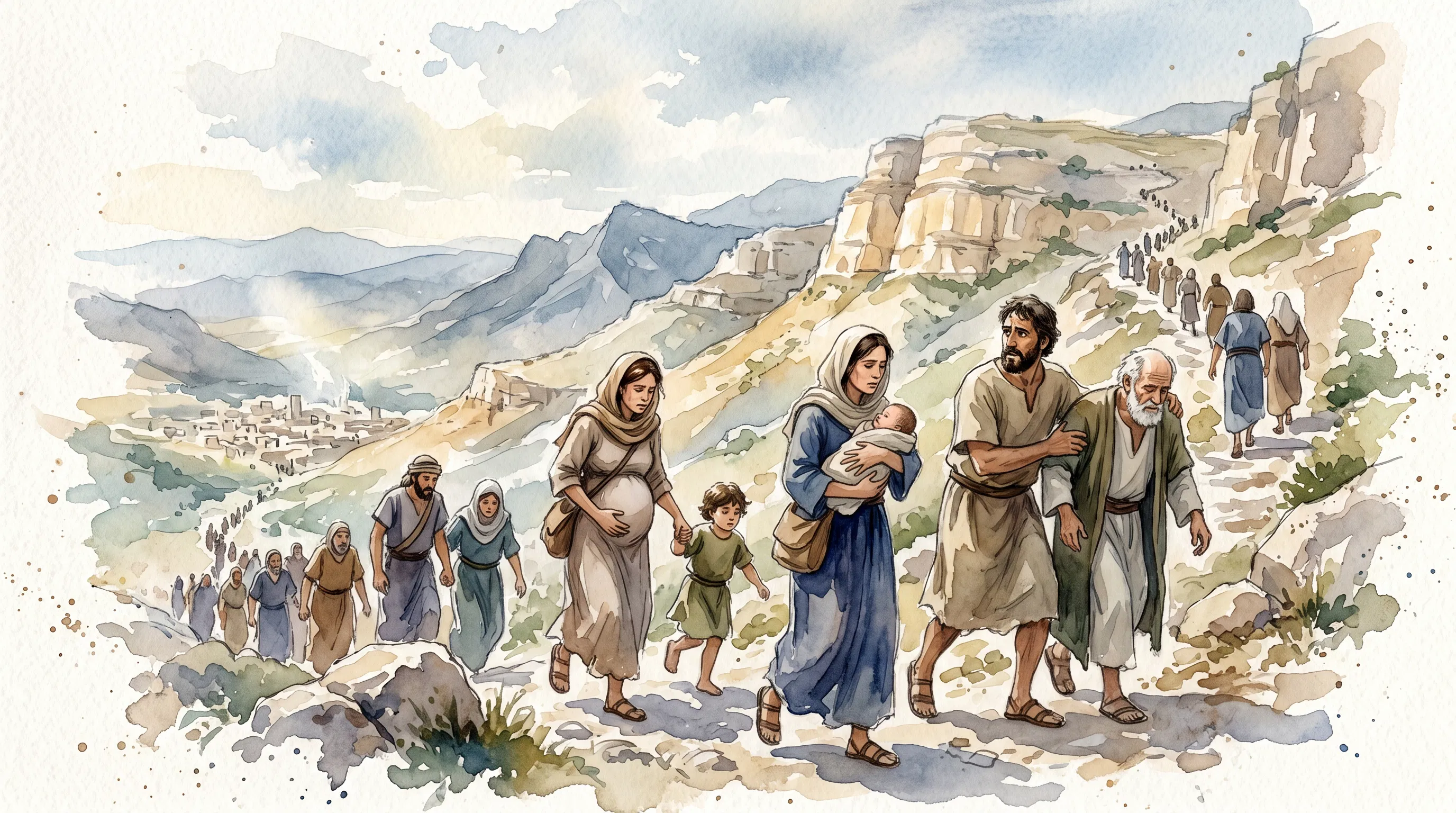 The Urgent Flight Into The Mountains