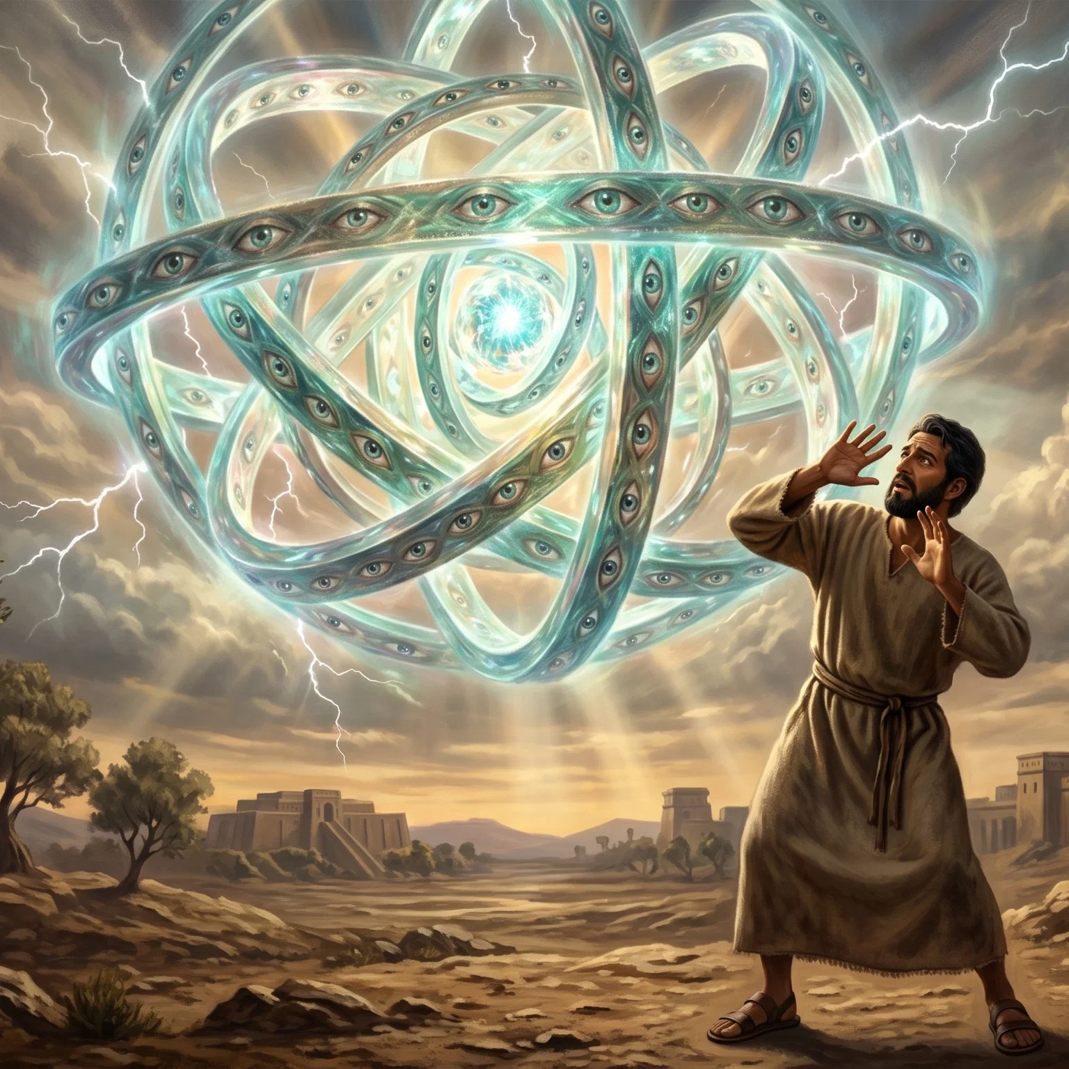 The Infinite Wheel of Divine Vision