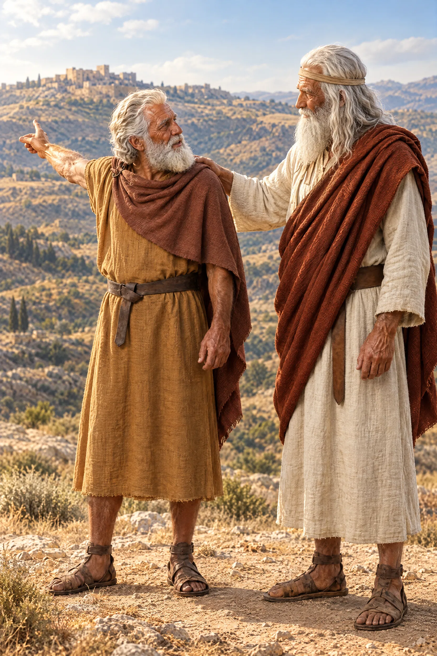 Caleb Asks Joshua for the Hill Country